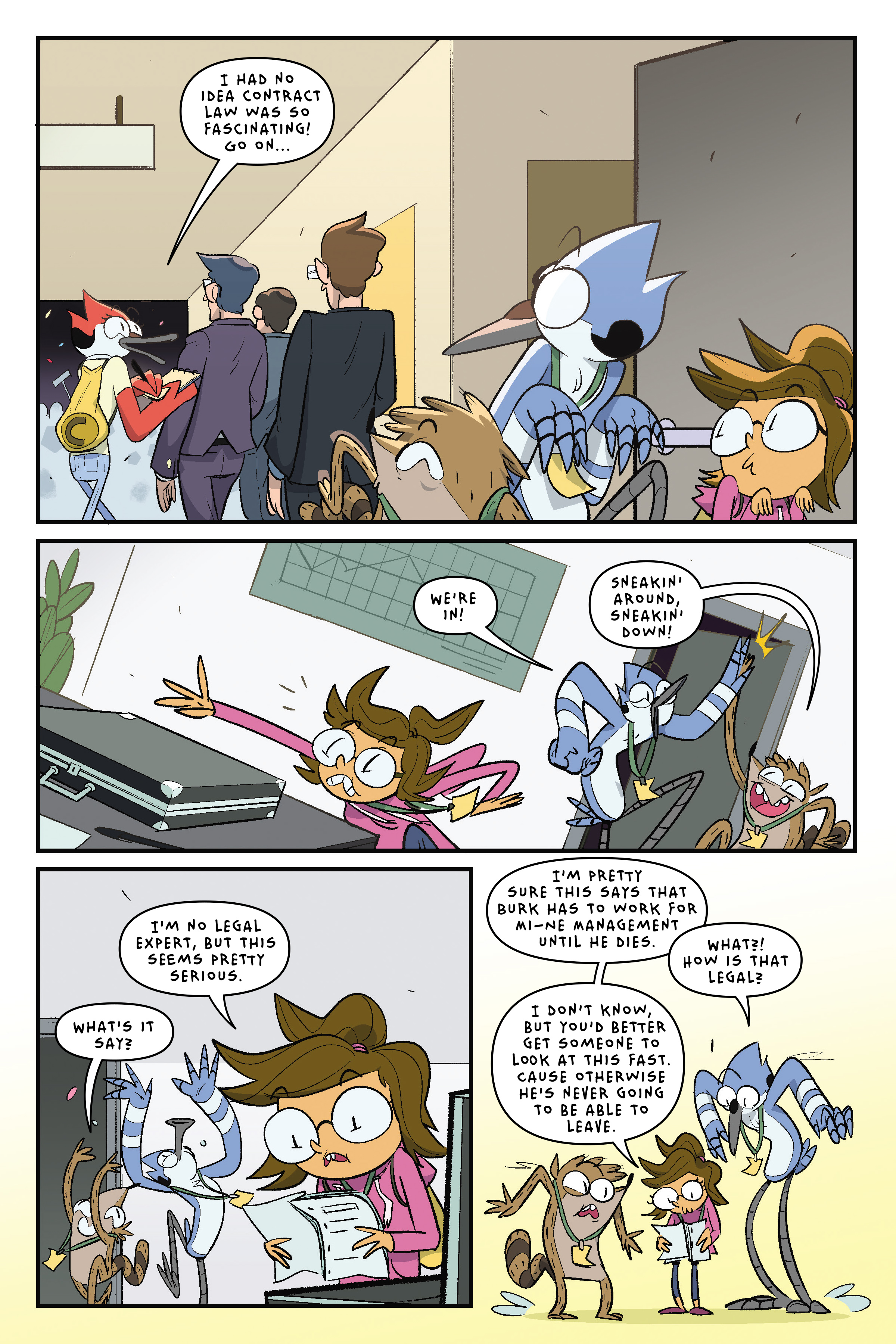 Read online Regular Show: Comic Conned comic -  Issue # TPB - 107