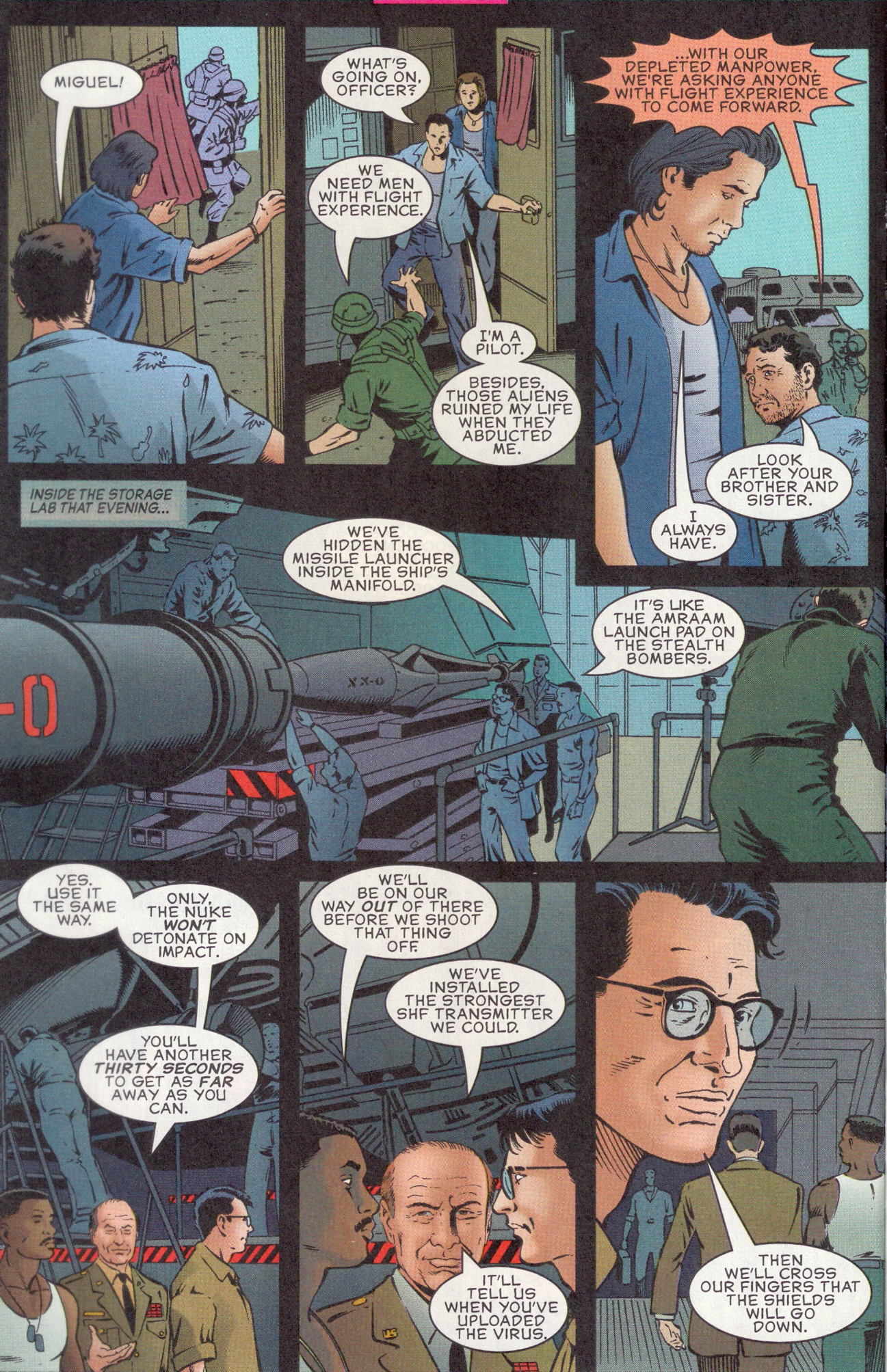 Read online Independence Day (1996) comic -  Issue #2 - 16