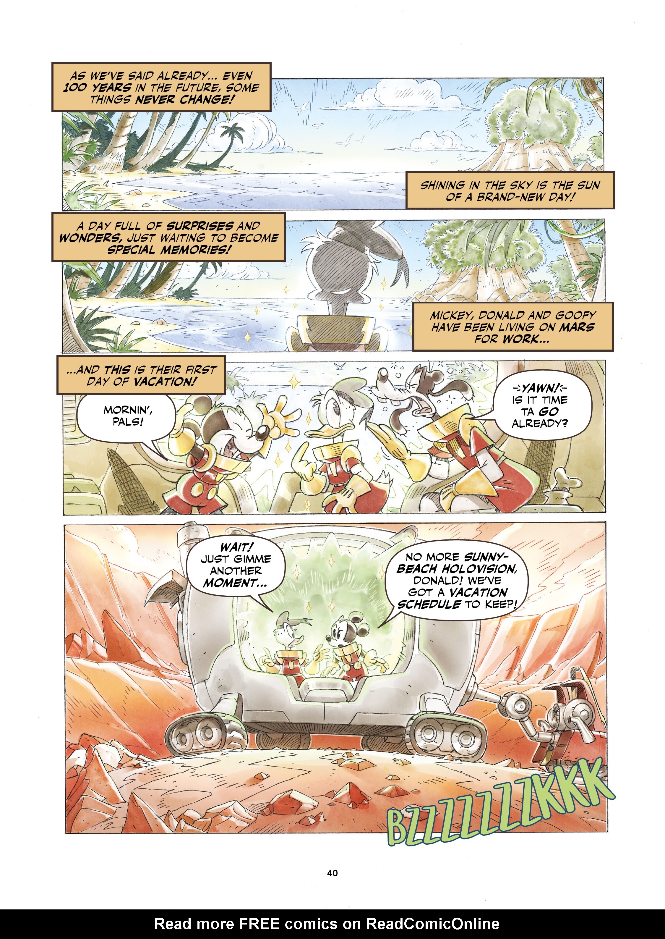 Read online Disney Once Upon a Mouse… In the Future comic -  Issue # TPB (Part 1) - 41
