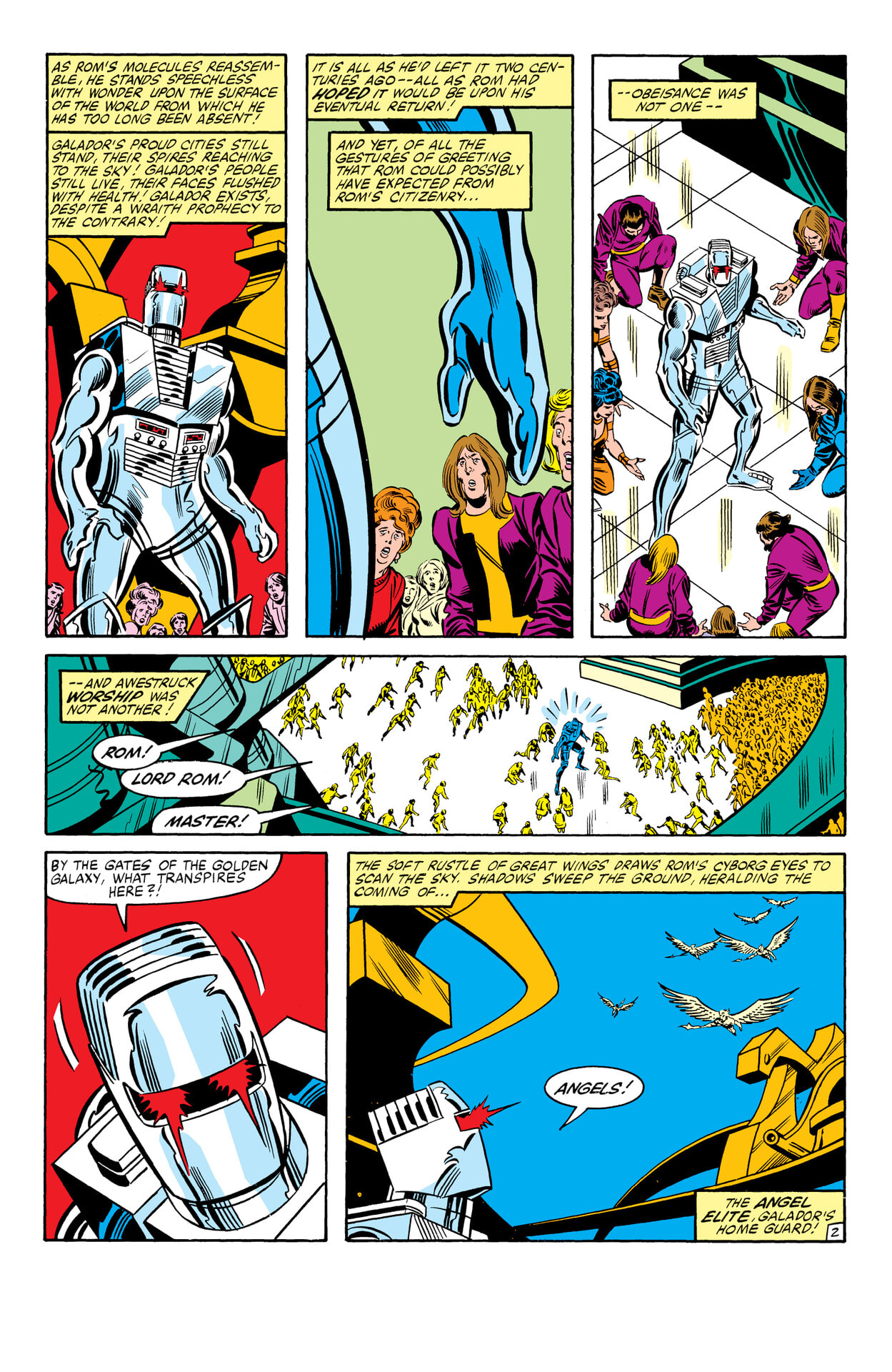 Read online Rom: The Original Marvel Years Omnibus comic -  Issue # TPB (Part 6) - 54