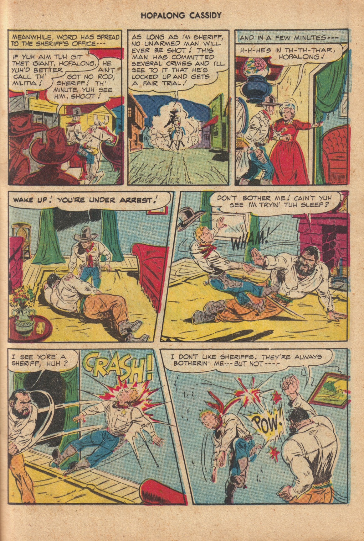 Read online Hopalong Cassidy comic -  Issue #24 - 25