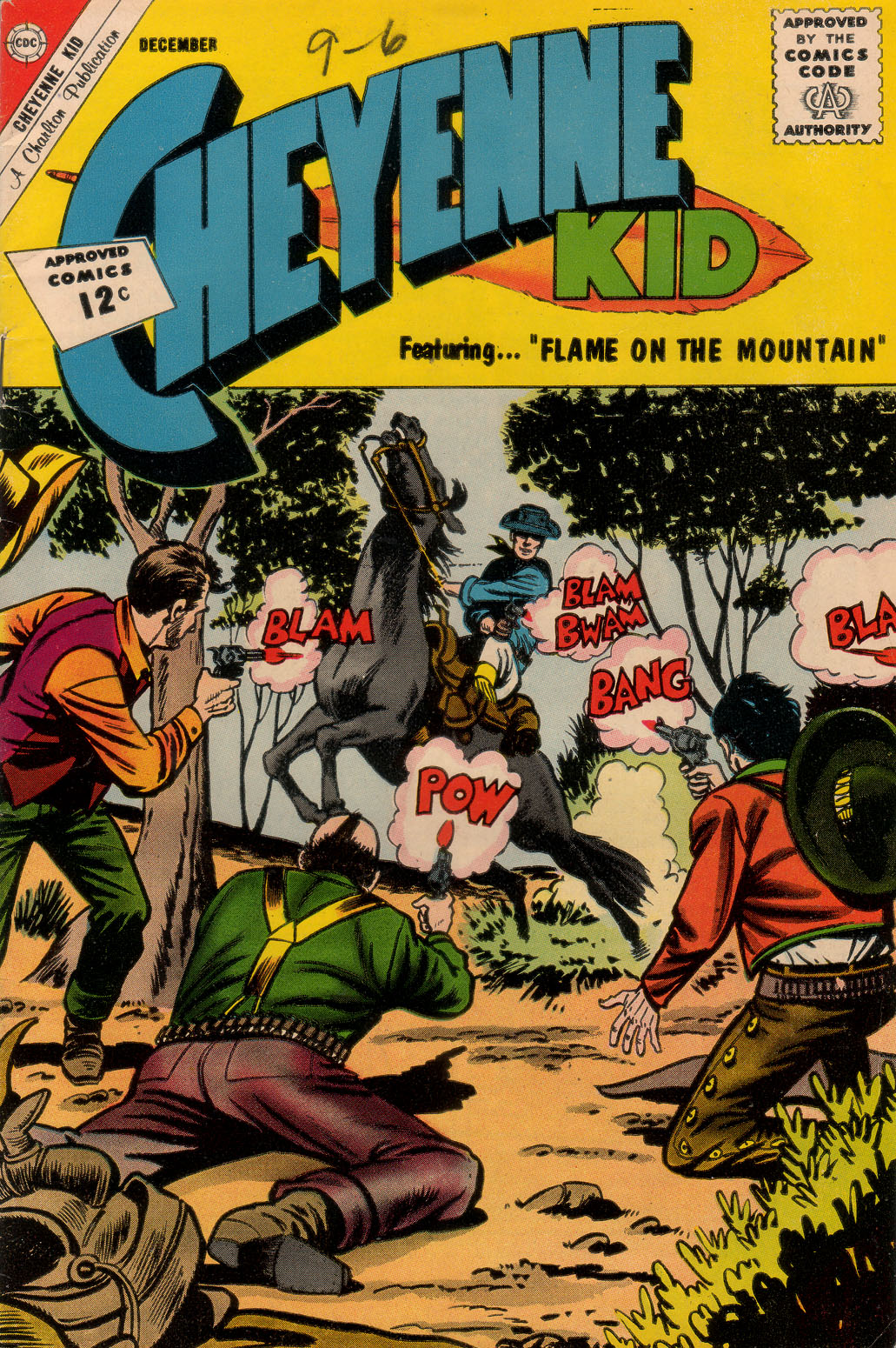 Read online Cheyenne Kid comic -  Issue #37 - 1