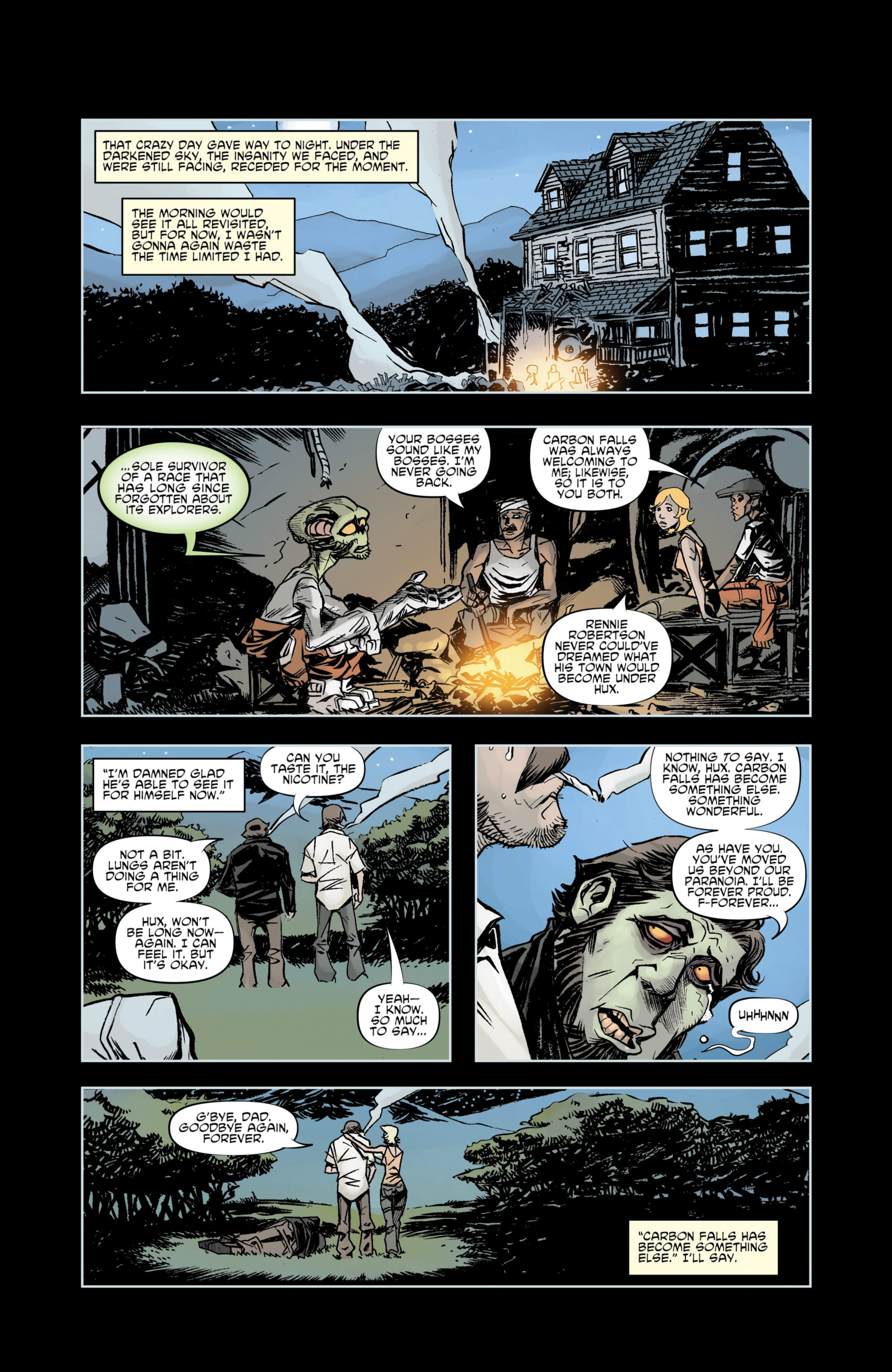 Read online The Colonized: Zombies vs. Aliens comic -  Issue # TPB - 88