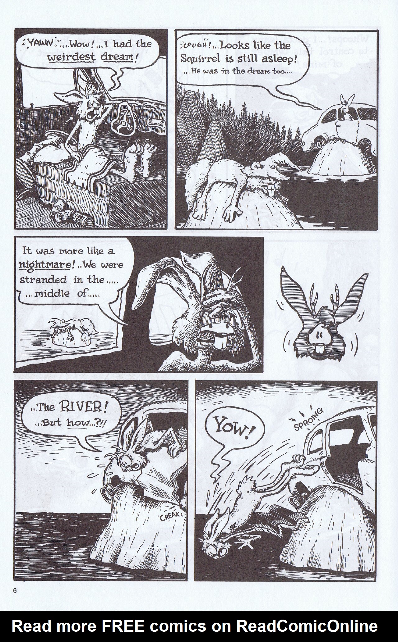 Read online Tales Of The Jackalope comic -  Issue #2 - 8