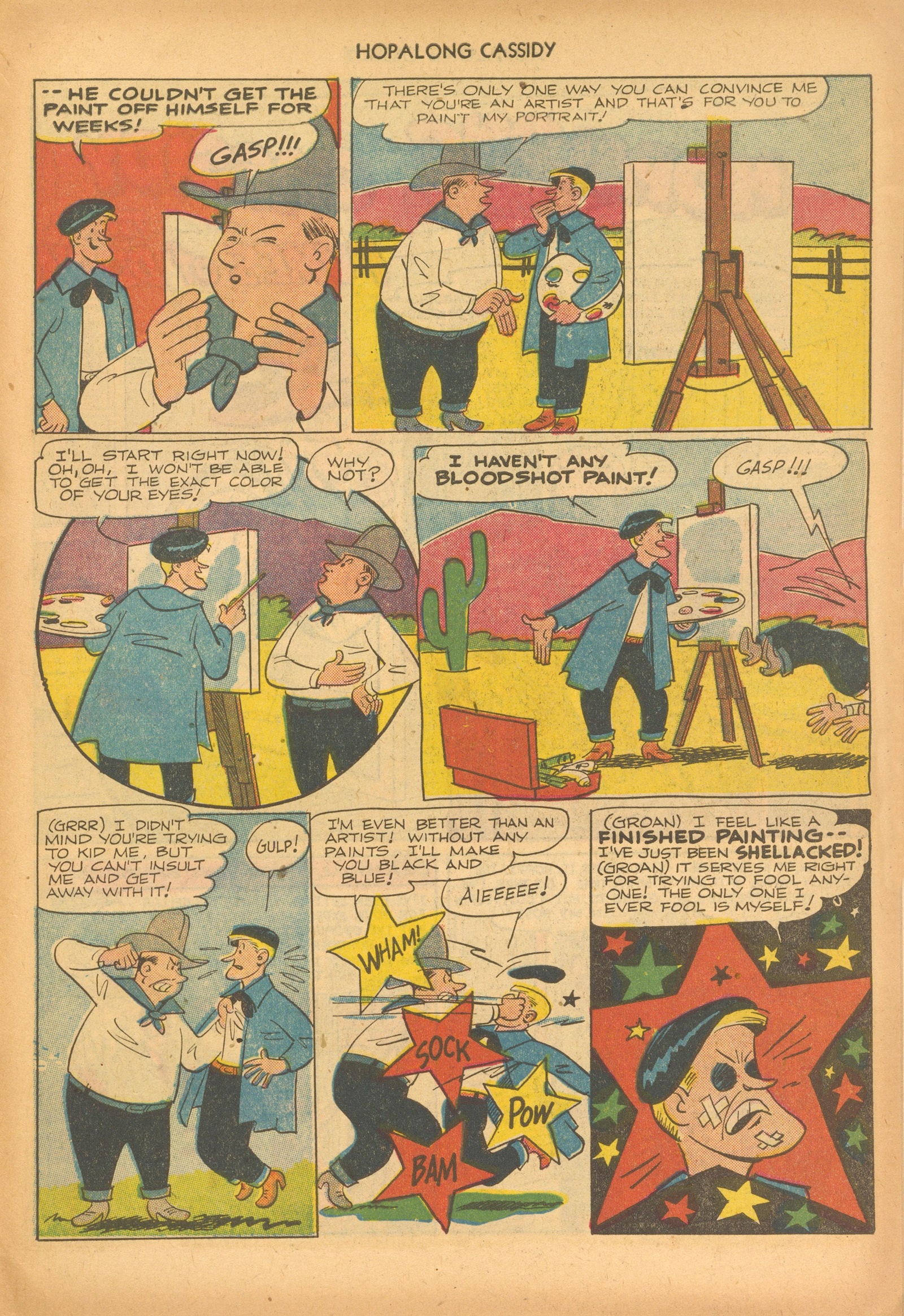 Read online Hopalong Cassidy comic -  Issue #67 - 27