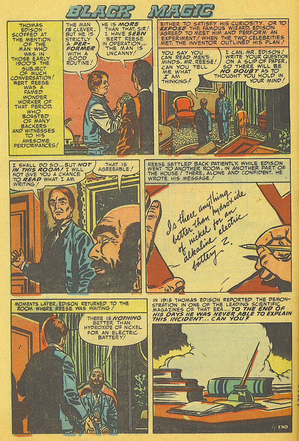 Read online Black Magic (1950) comic -  Issue #21 - 25