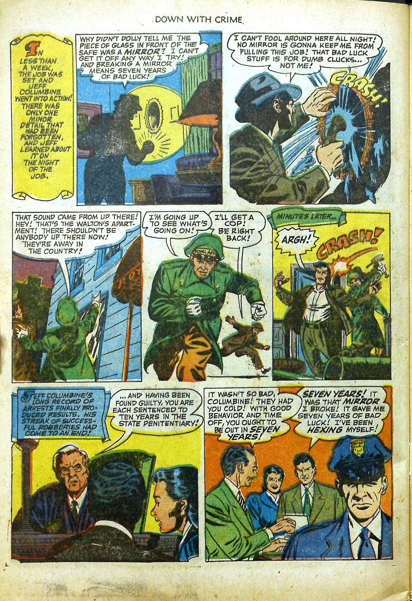 Read online Down With Crime comic -  Issue #3 - 32