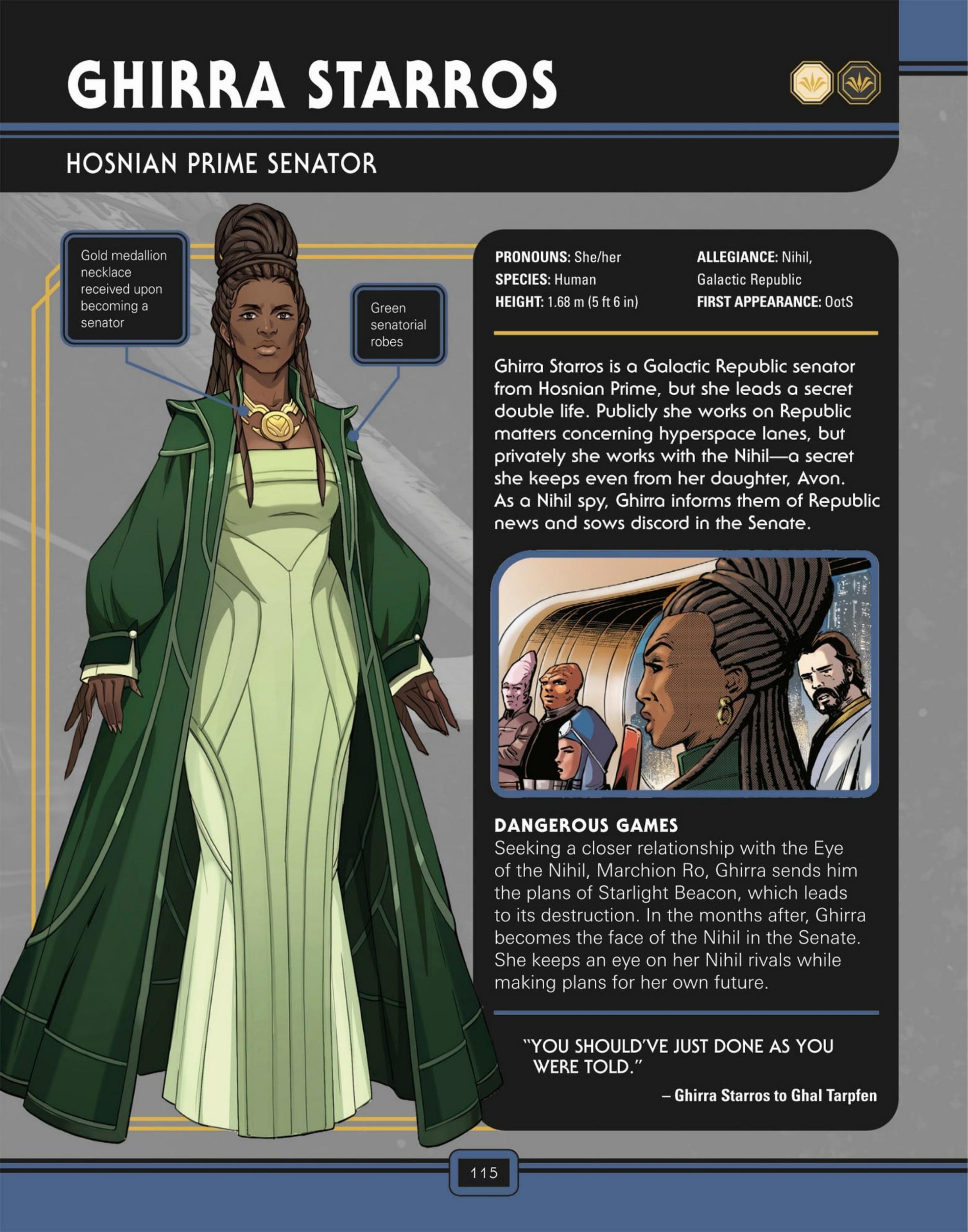 Read online Star Wars: The High Republic Character Encyclopedia comic -  Issue # TPB (Part 2) - 18