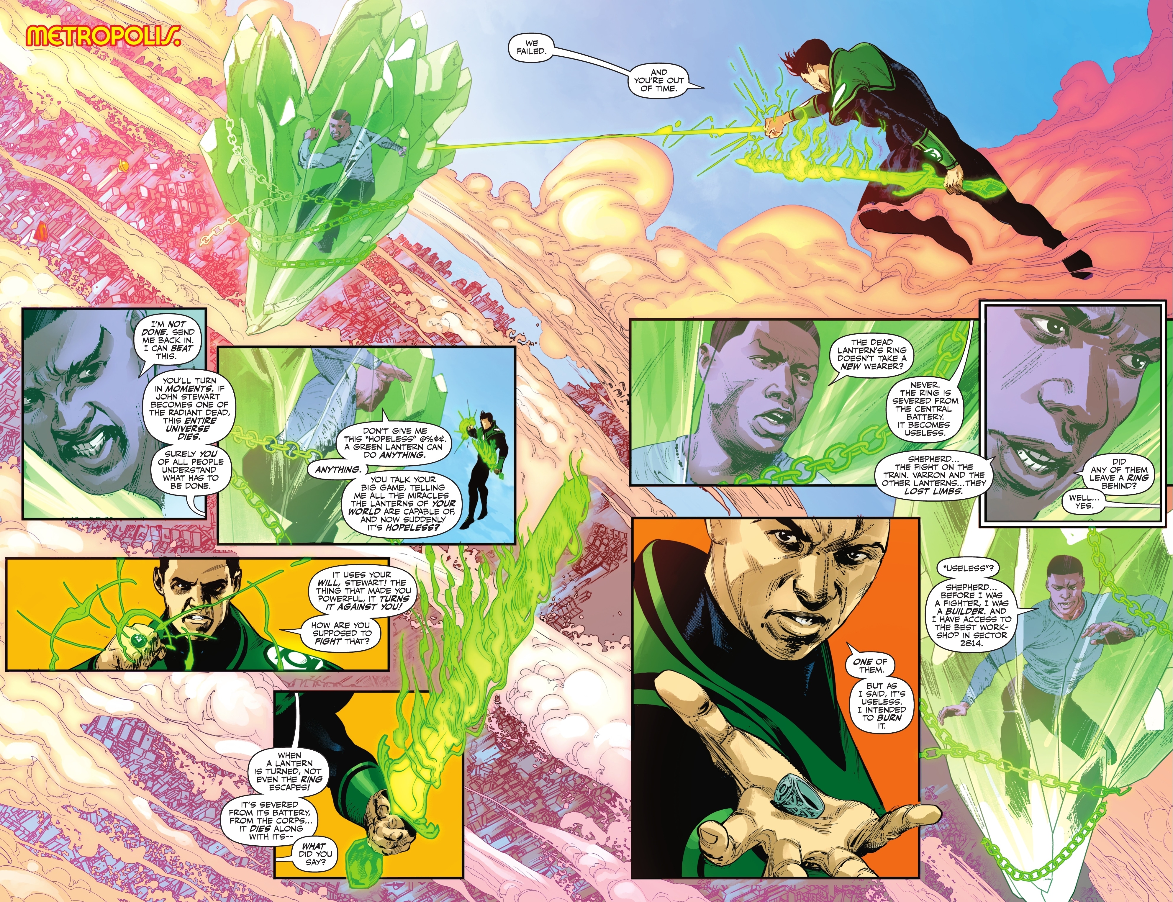 Read online Green Lantern: War Journal comic -  Issue #4 - 10