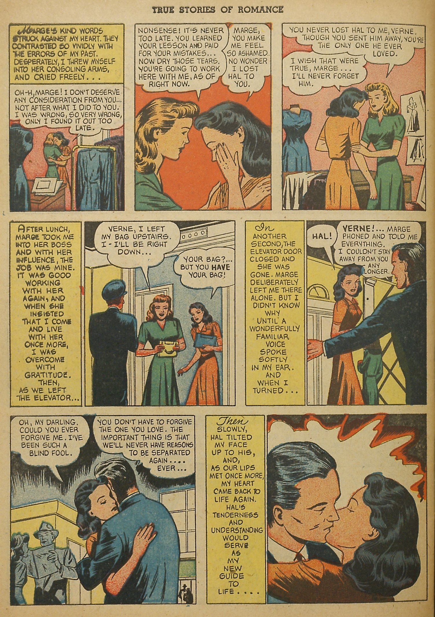 Read online True Stories of Romance comic -  Issue #3 - 34
