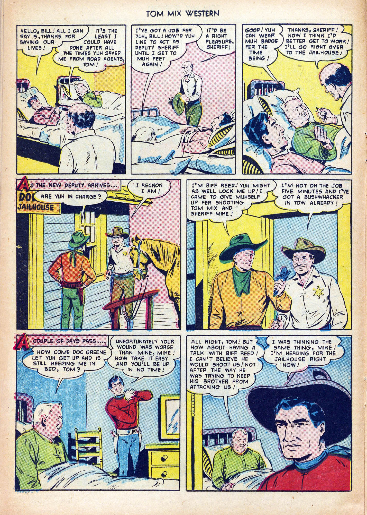 Read online Tom Mix Western (1948) comic -  Issue #42 - 24