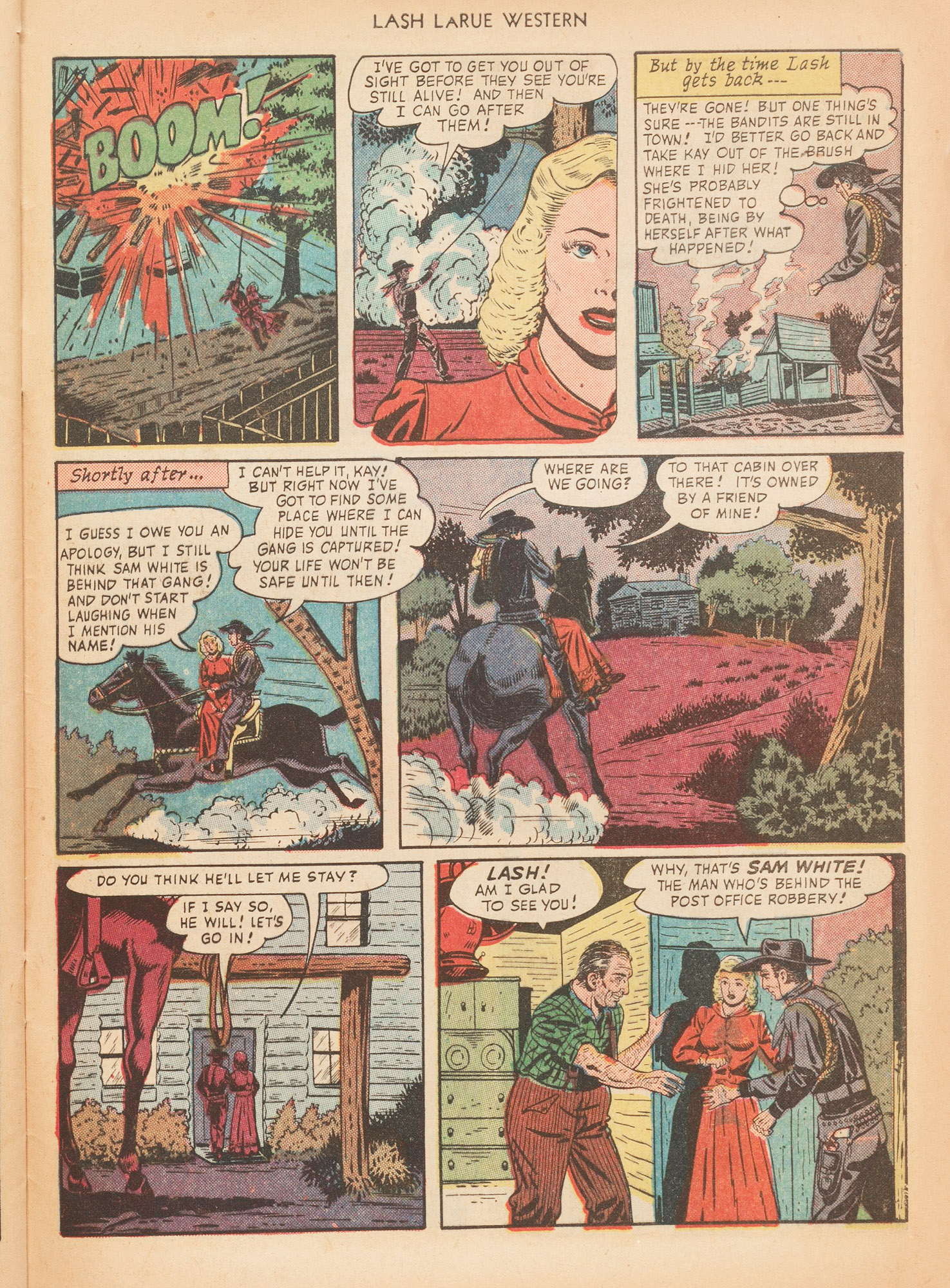 Read online Lash Larue Western (1949) comic -  Issue #10 - 45