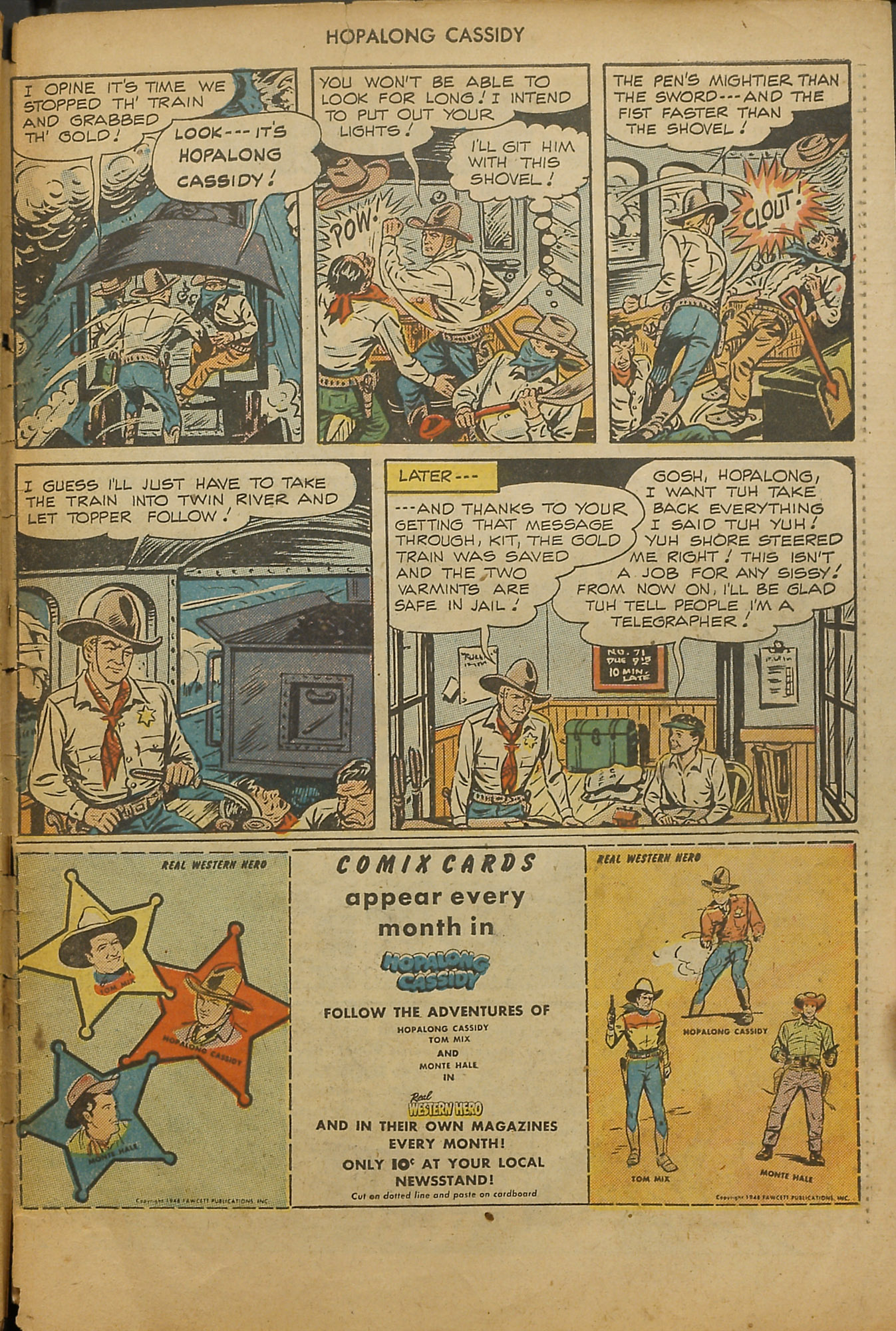 Read online Hopalong Cassidy comic -  Issue #24 - 49