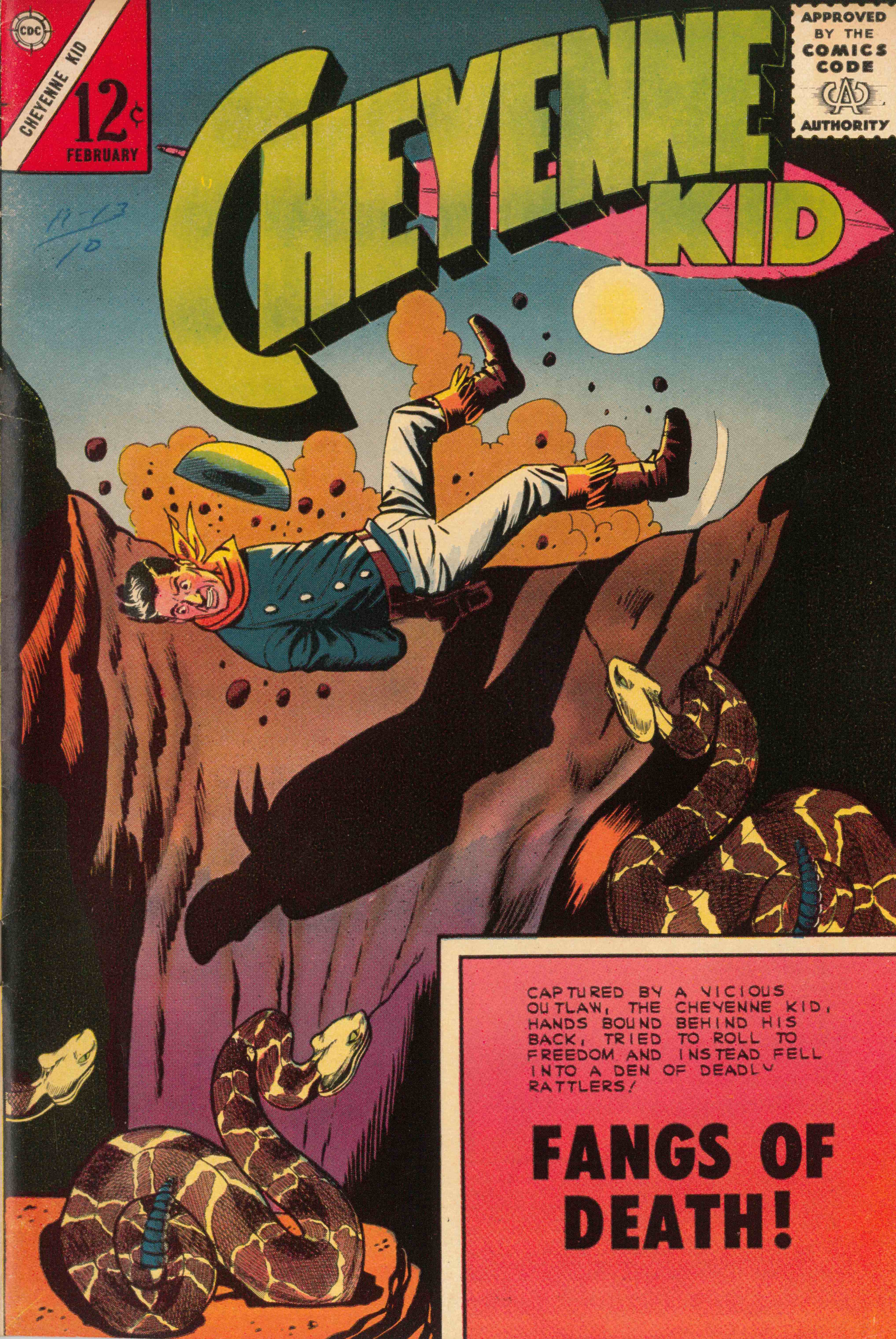 Read online Cheyenne Kid comic -  Issue #38 - 1