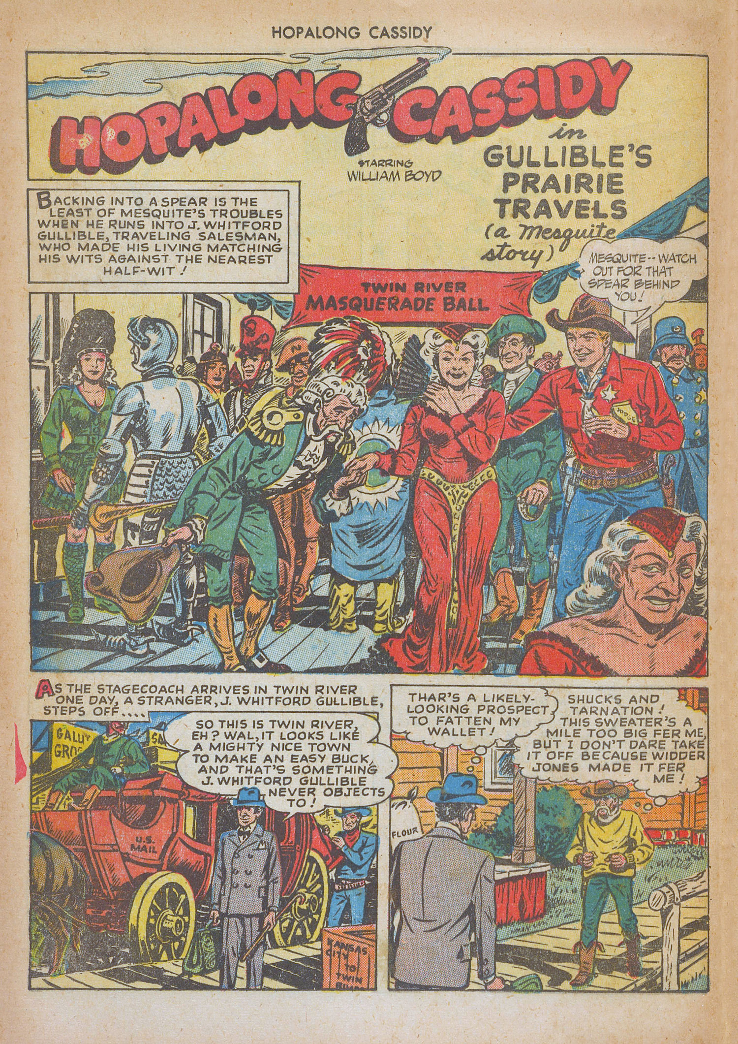 Read online Hopalong Cassidy comic -  Issue #28 - 26