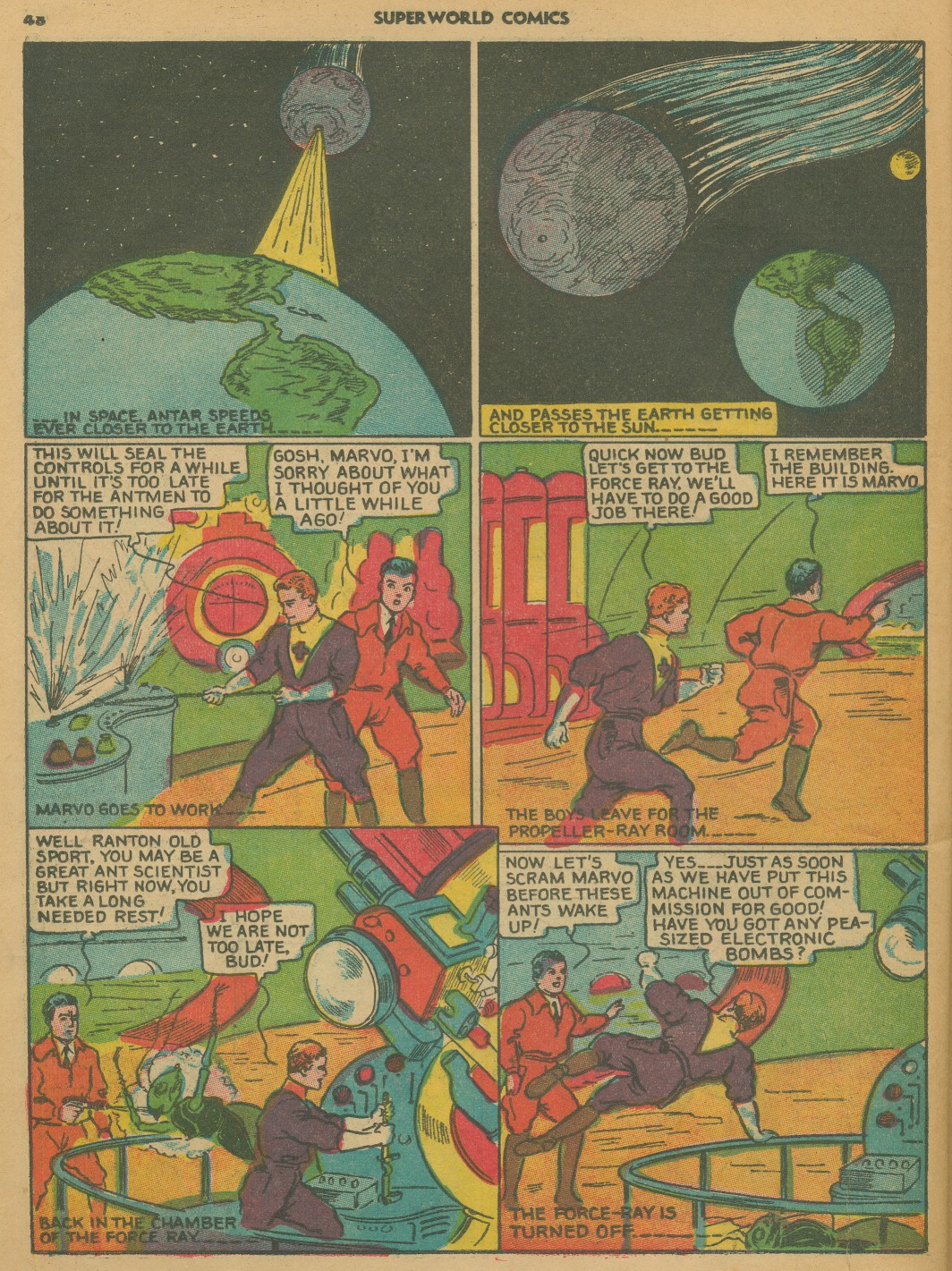 Read online Superworld Comics comic -  Issue #3 - 48