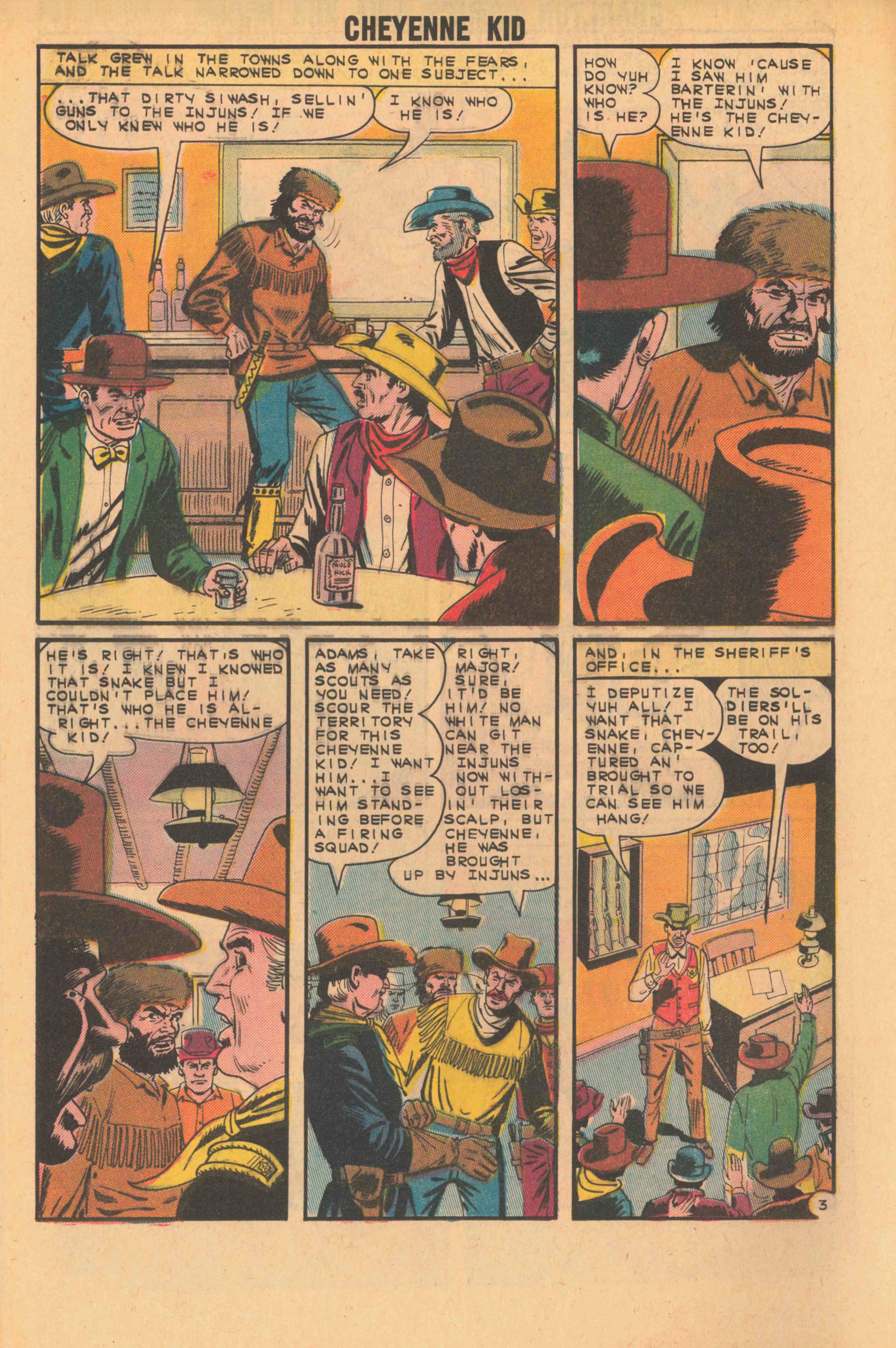 Read online Cheyenne Kid comic -  Issue #38 - 12