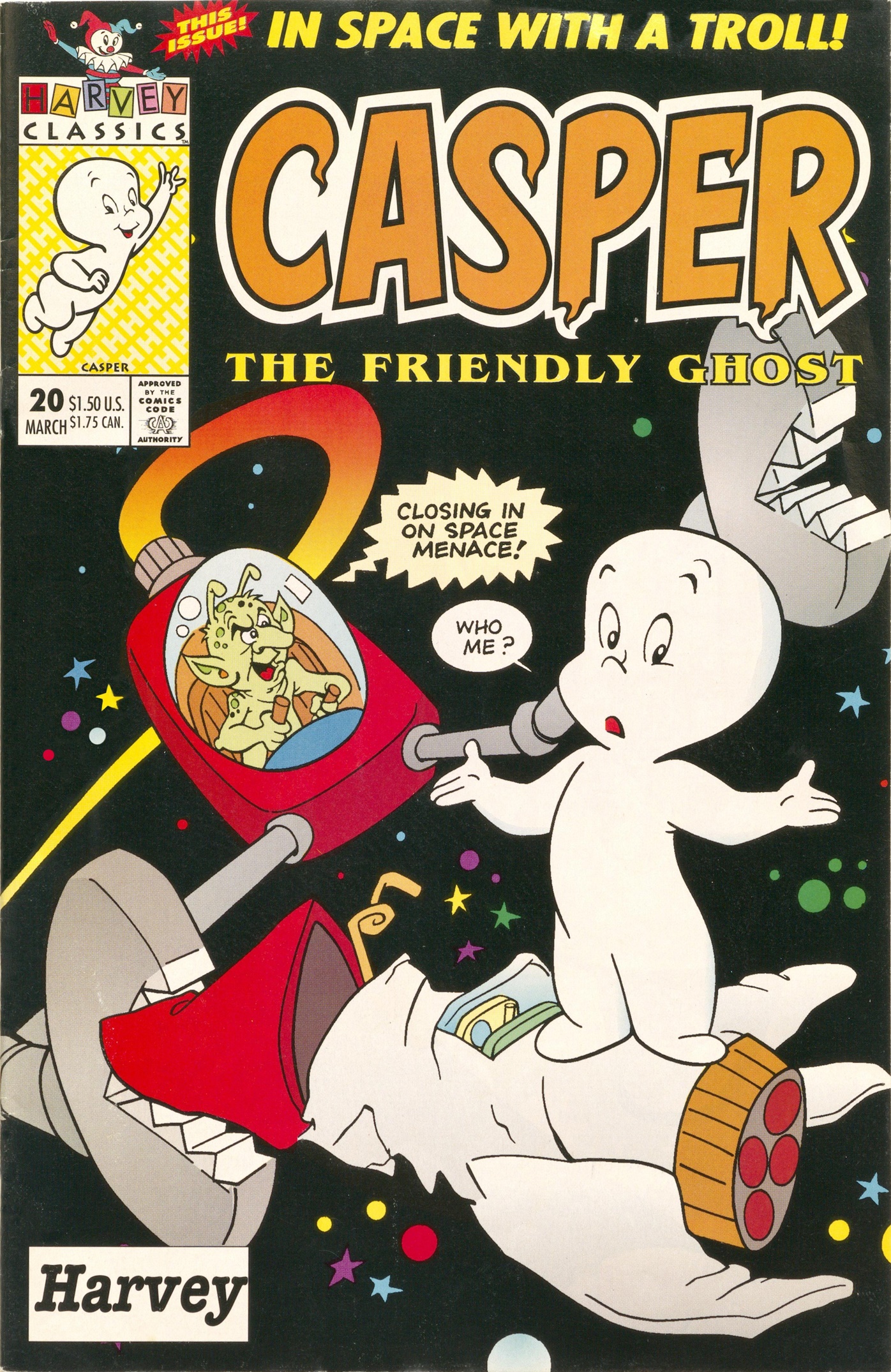 Read online Casper the Friendly Ghost (1991) comic -  Issue #20 - 1