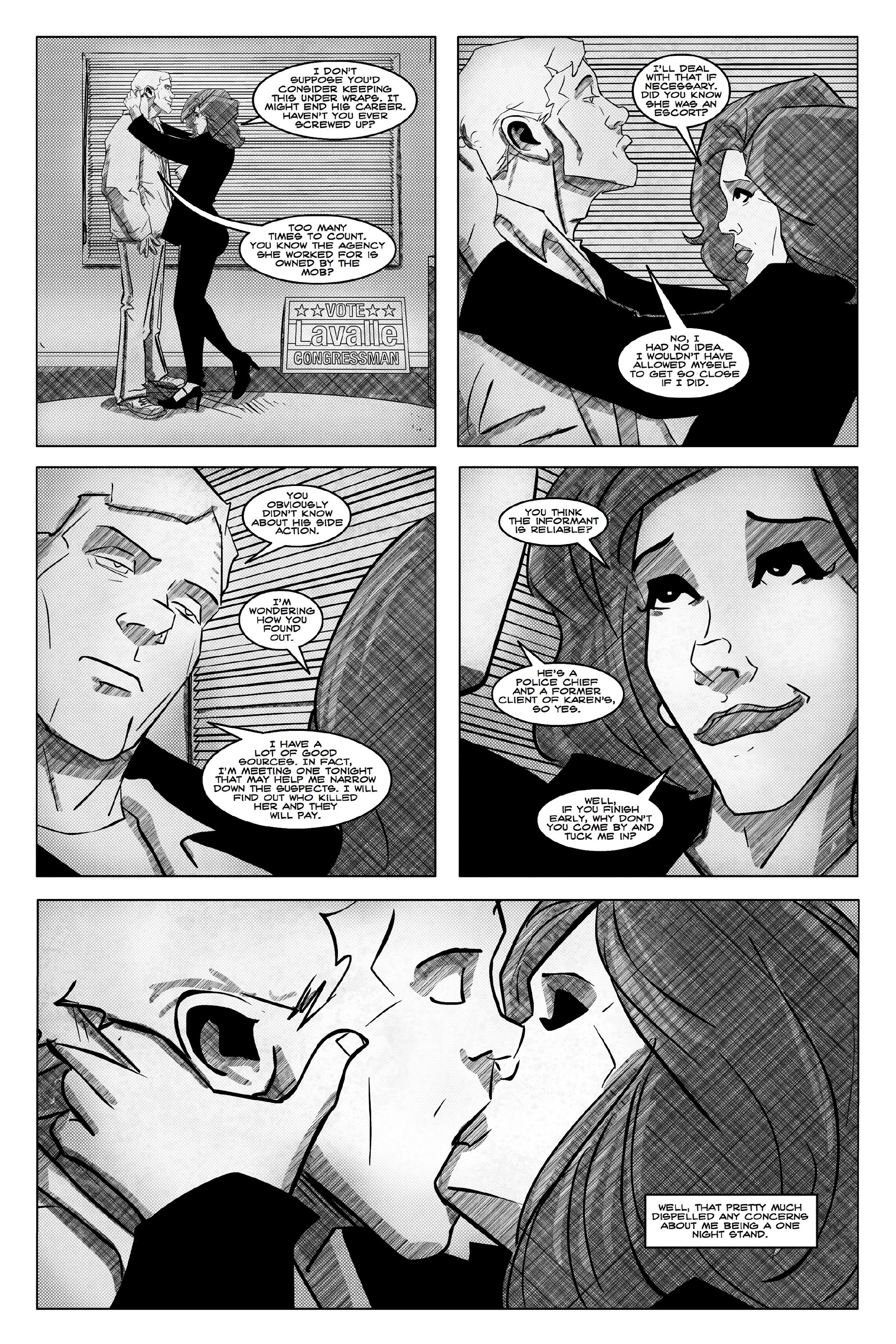 Read online Two Redheads & A Dead Blonde comic -  Issue #4 - 13