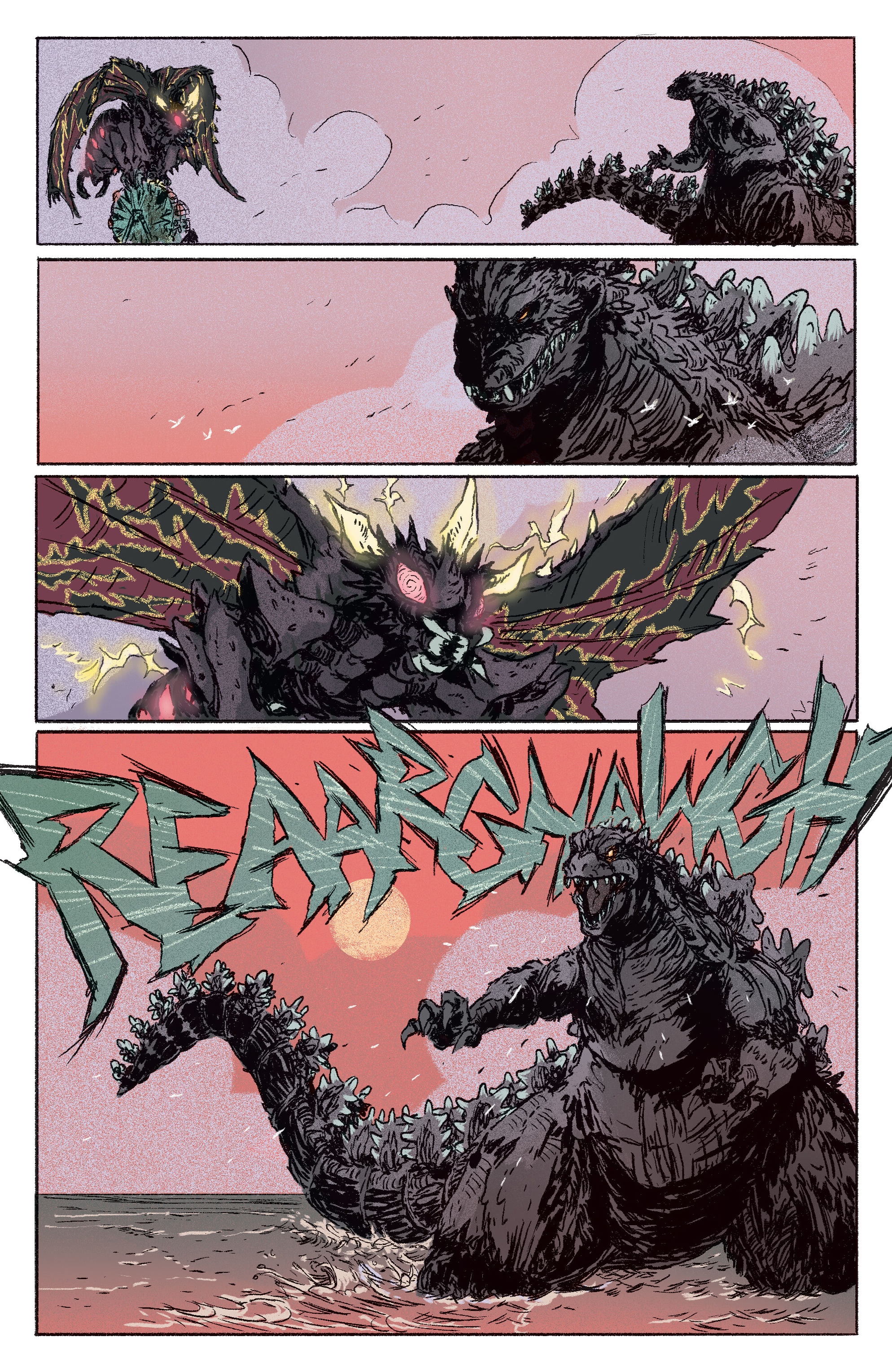 Read online Godzilla Rivals: Round One comic -  Issue # TPB (Part 2) - 49