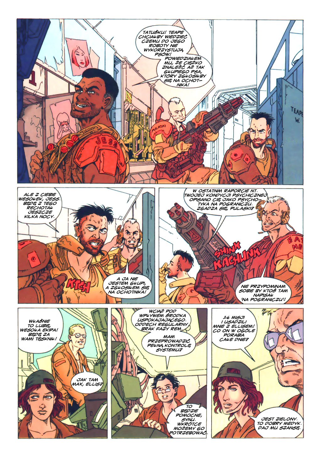 Read online Aliens: Berserker comic -  Issue #1 - 4