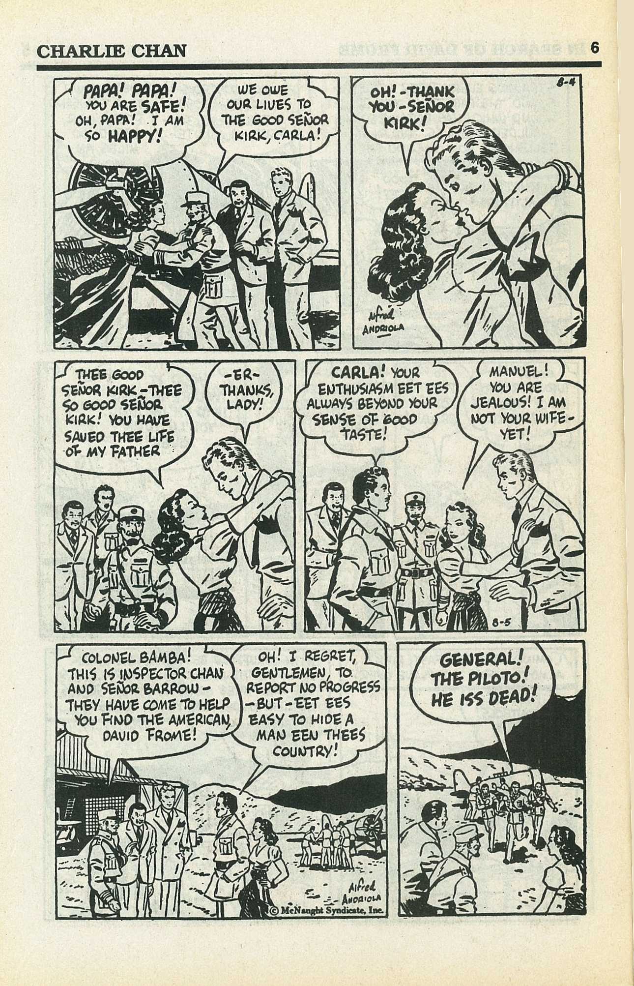 Read online Charlie Chan comic -  Issue #5 - 8