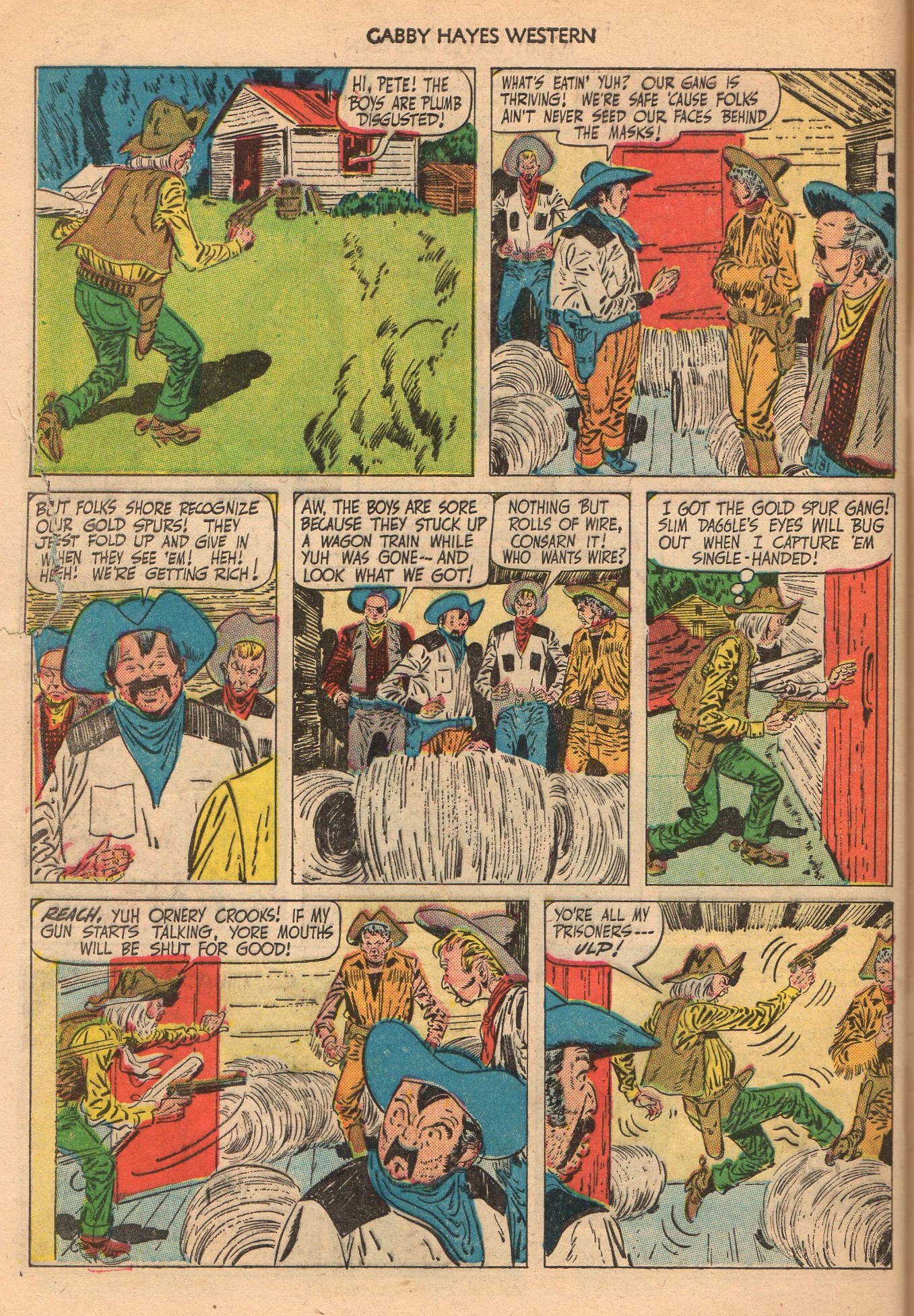 Read online Gabby Hayes Western comic -  Issue #21 - 44