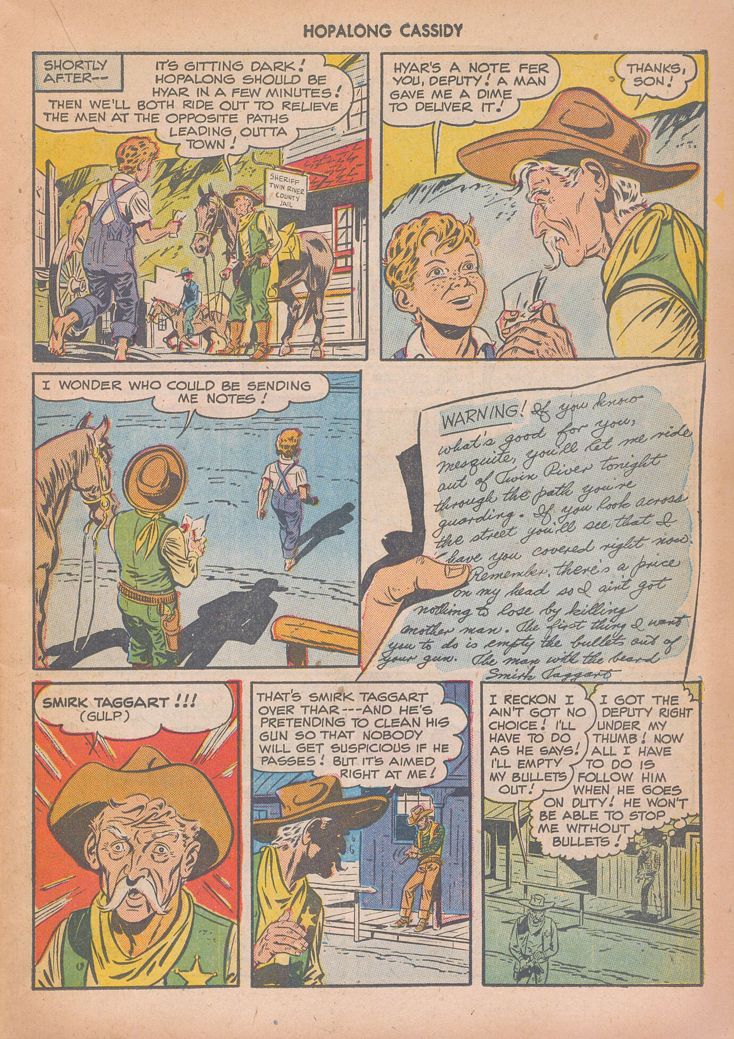 Read online Hopalong Cassidy comic -  Issue #28 - 17