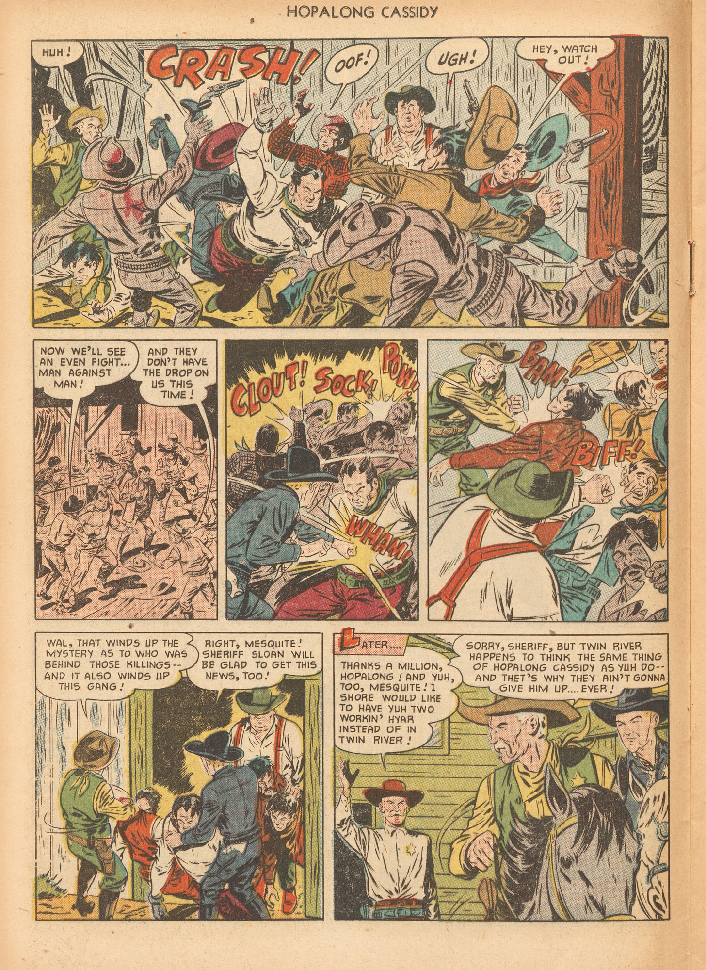 Read online Hopalong Cassidy comic -  Issue #57 - 12