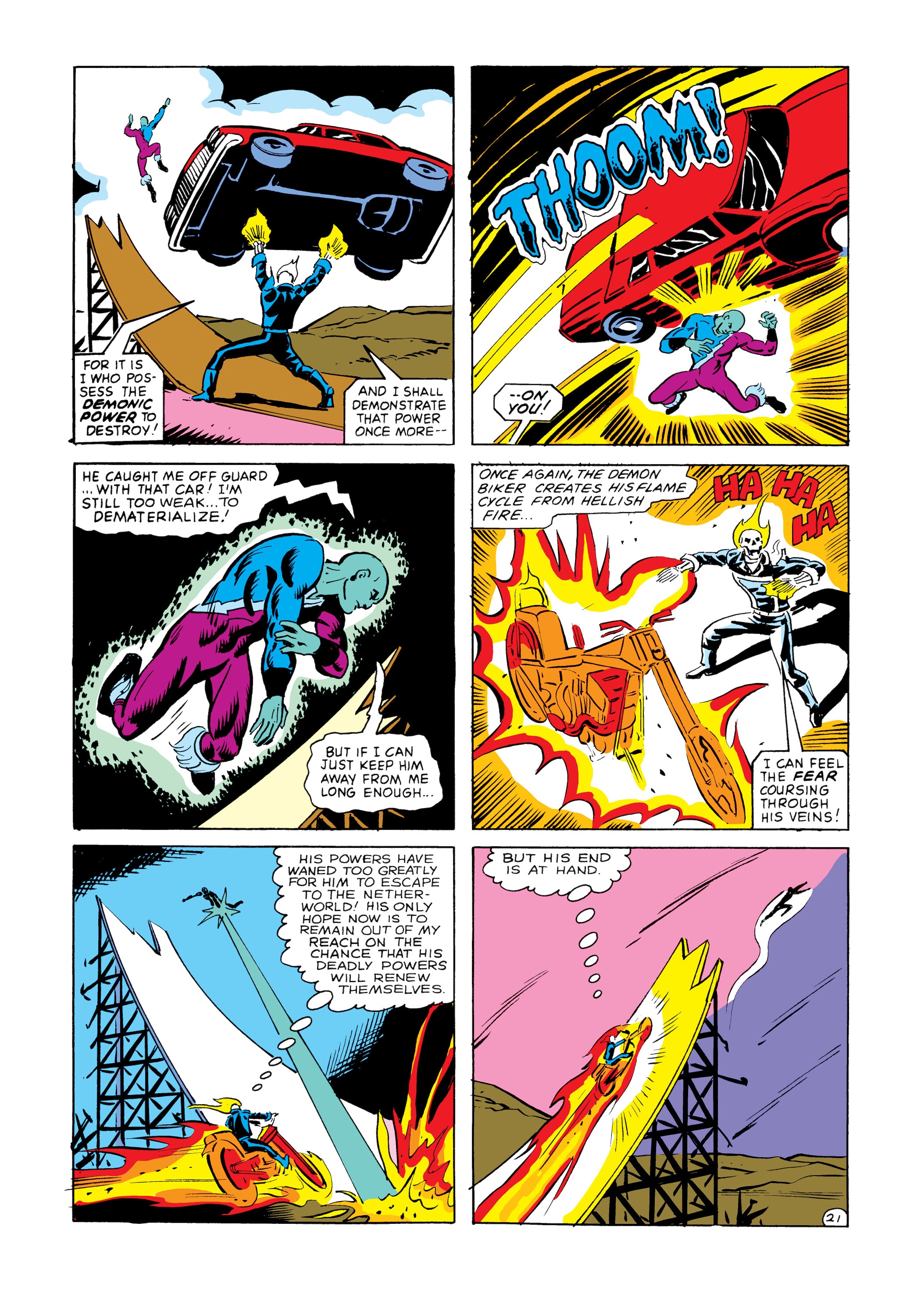 Read online Marvel Masterworks: Ghost Rider comic -  Issue # TPB 5 (Part 2) - 68