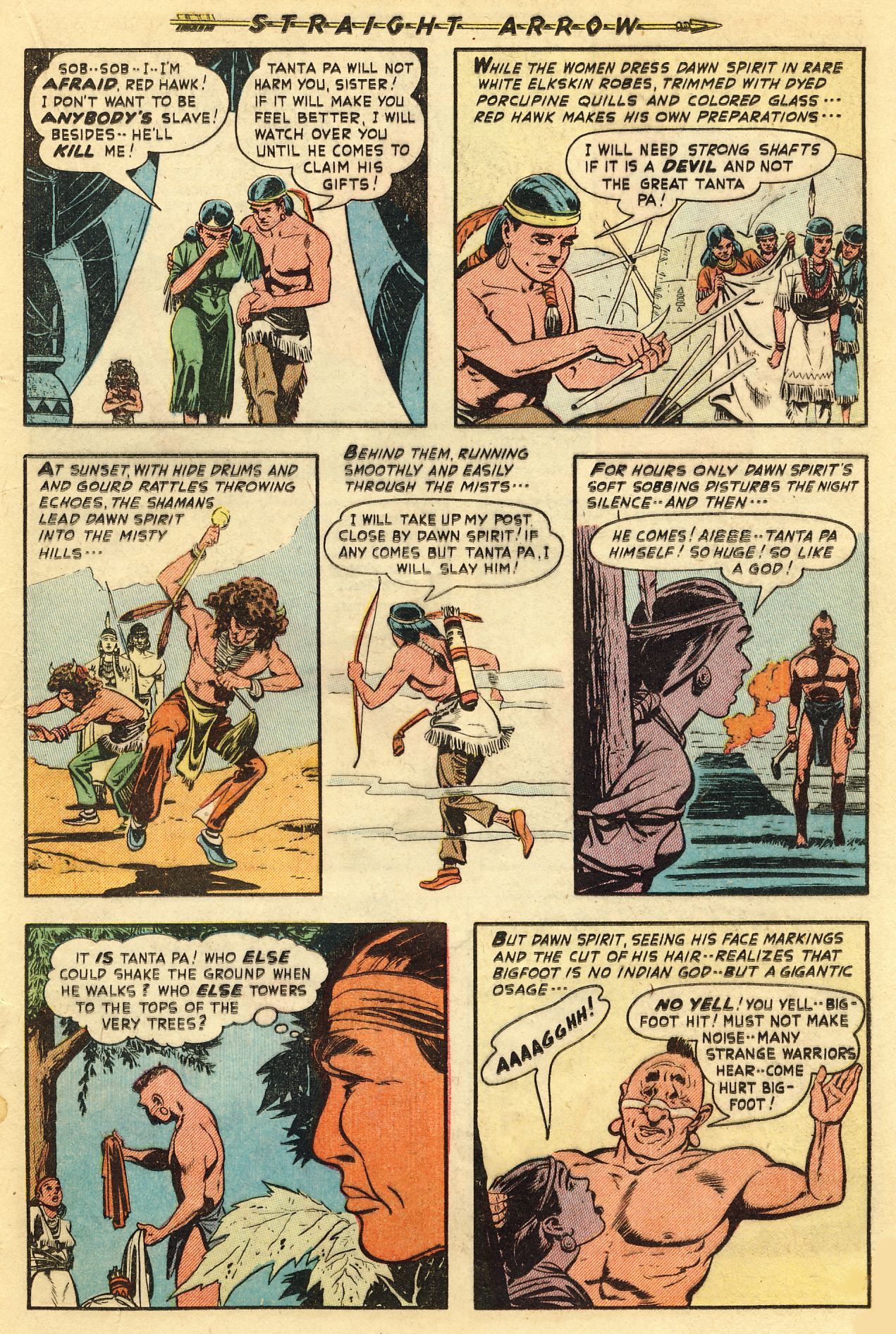 Read online Straight Arrow comic -  Issue #11 - 21