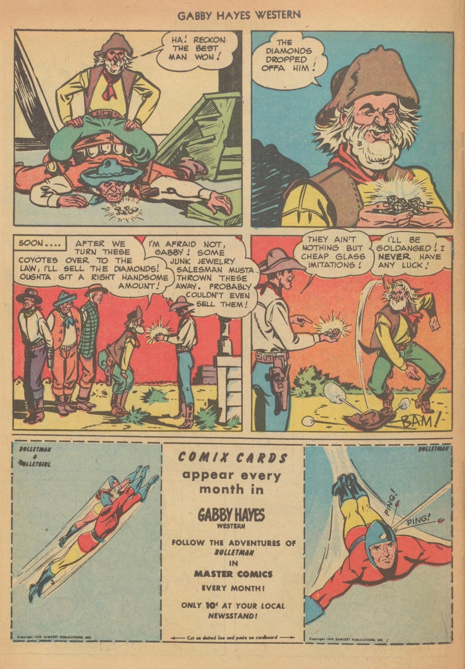 Read online Gabby Hayes Western comic -  Issue #6 - 34