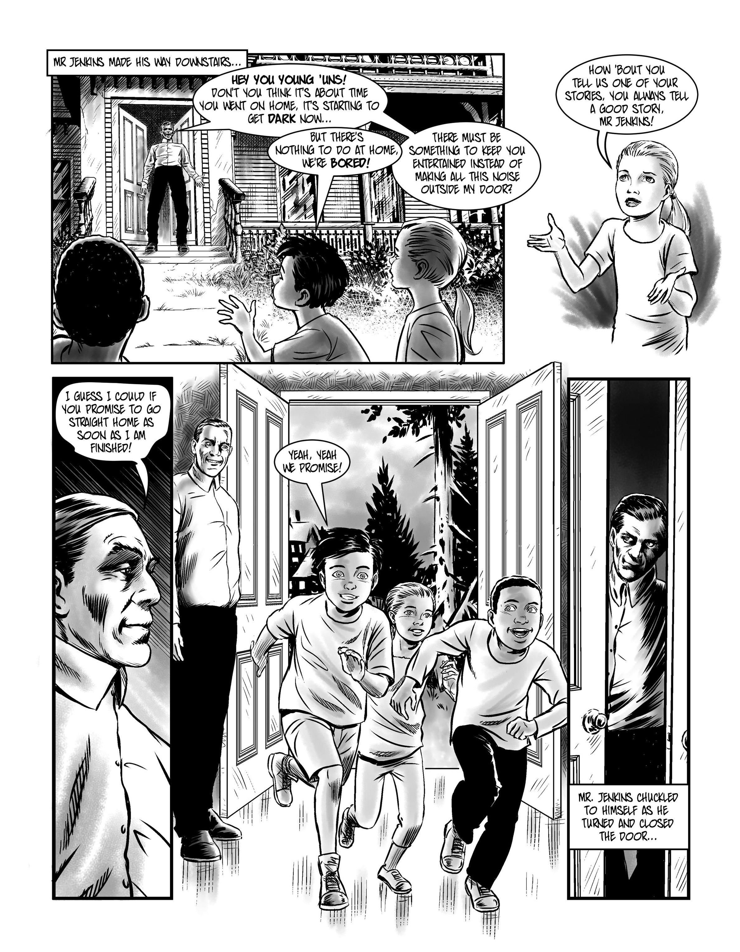 Read online Bloke's Terrible Tomb Of Terror comic -  Issue #7 - 8