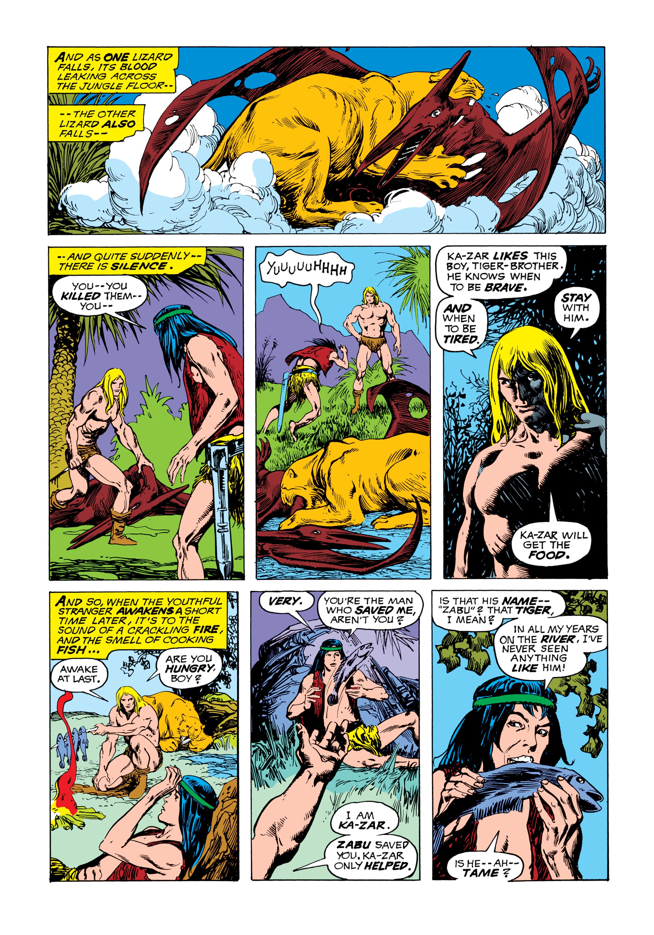 Read online Marvel Masterworks: Ka-Zar comic -  Issue # TPB 3 (Part 1) - 14