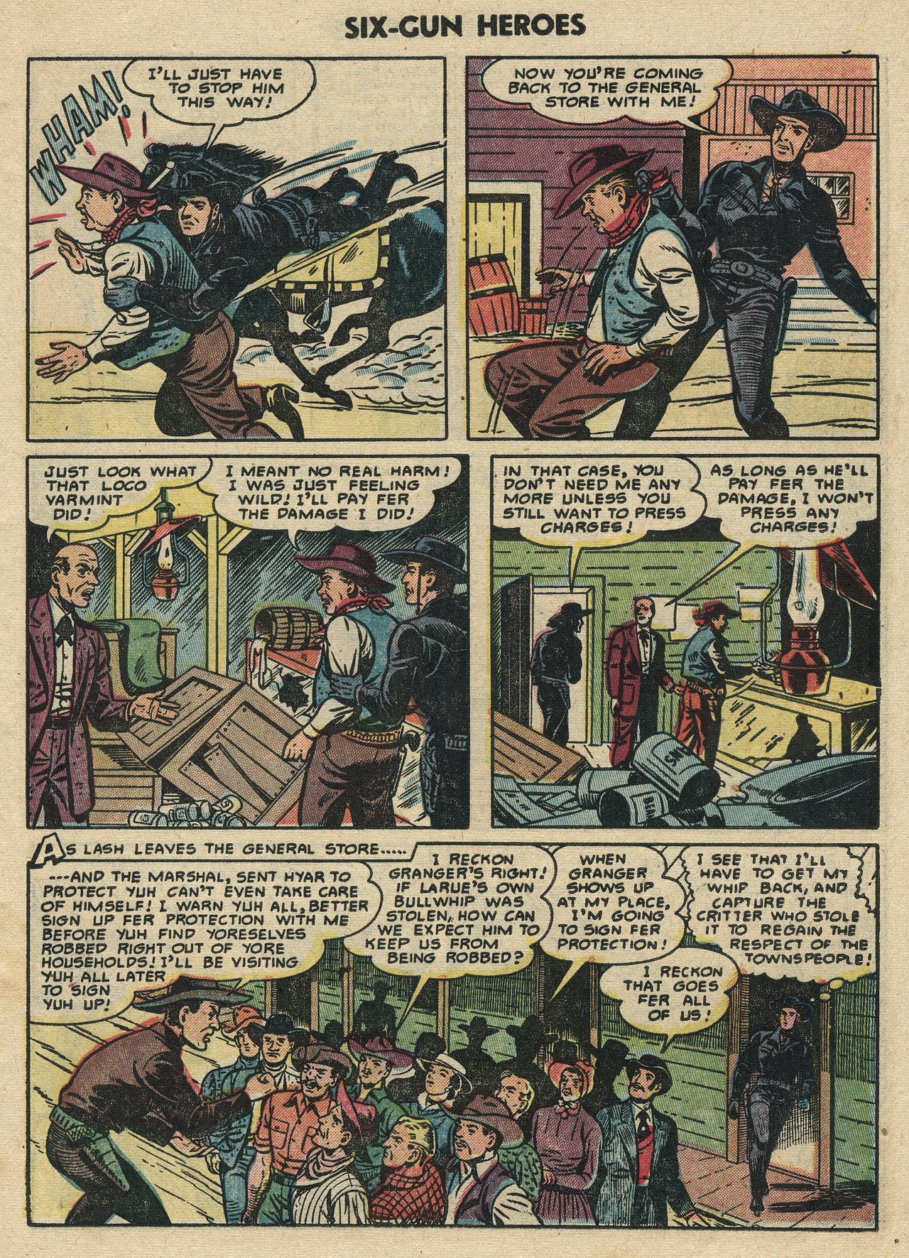 Read online Six-Gun Heroes comic -  Issue #27 - 7