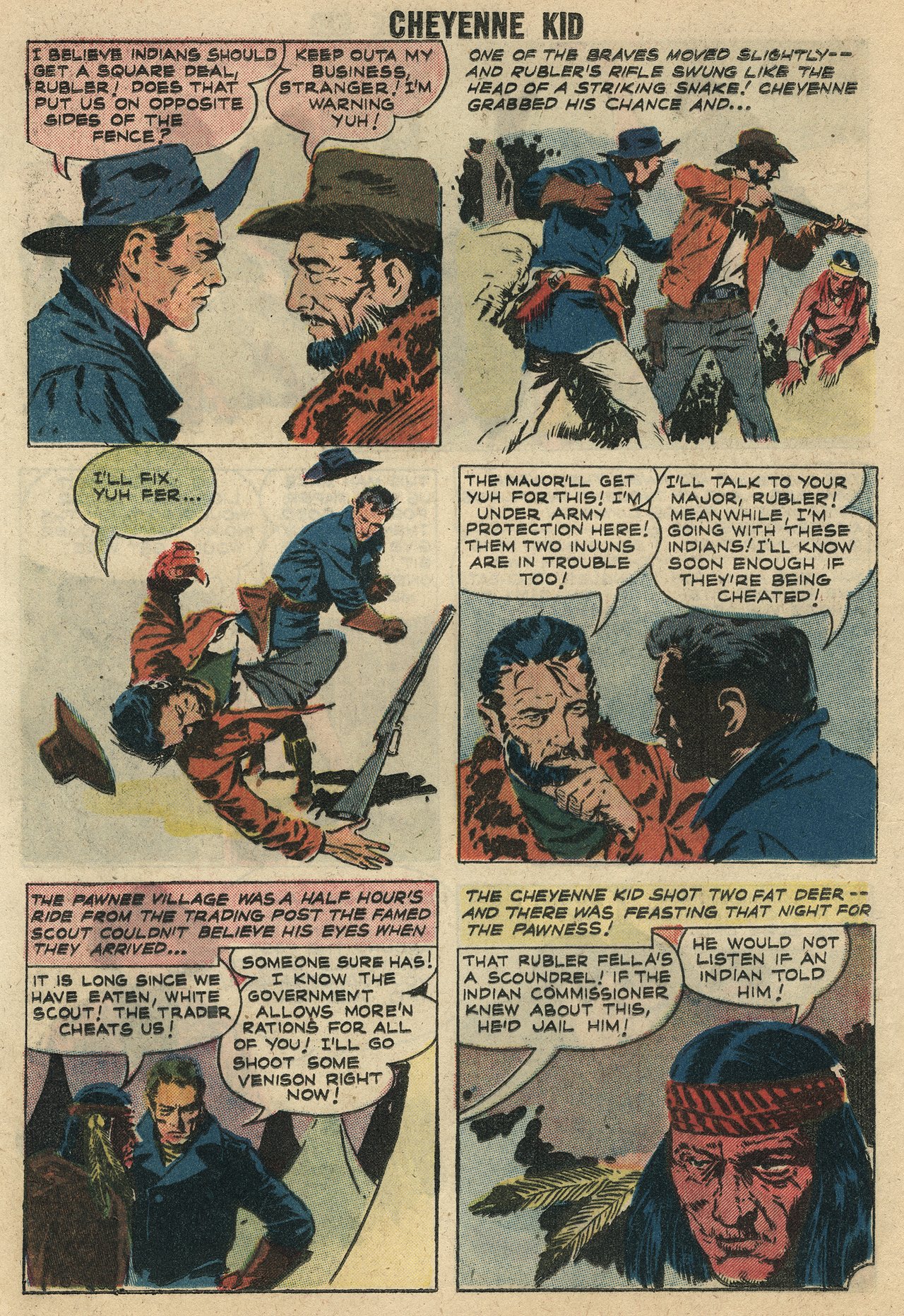 Read online Cheyenne Kid comic -  Issue #13 - 12