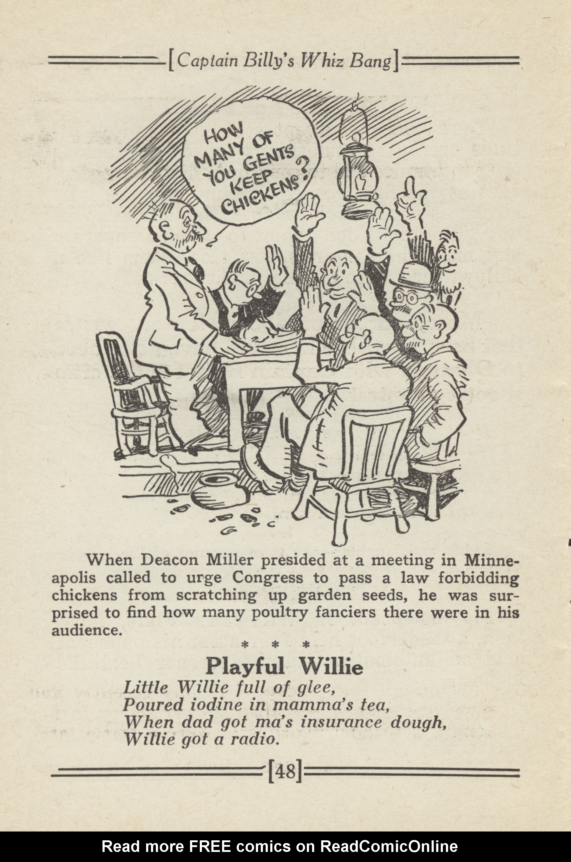 Read online Captain Billy's Whiz Bang comic -  Issue #12 - 53