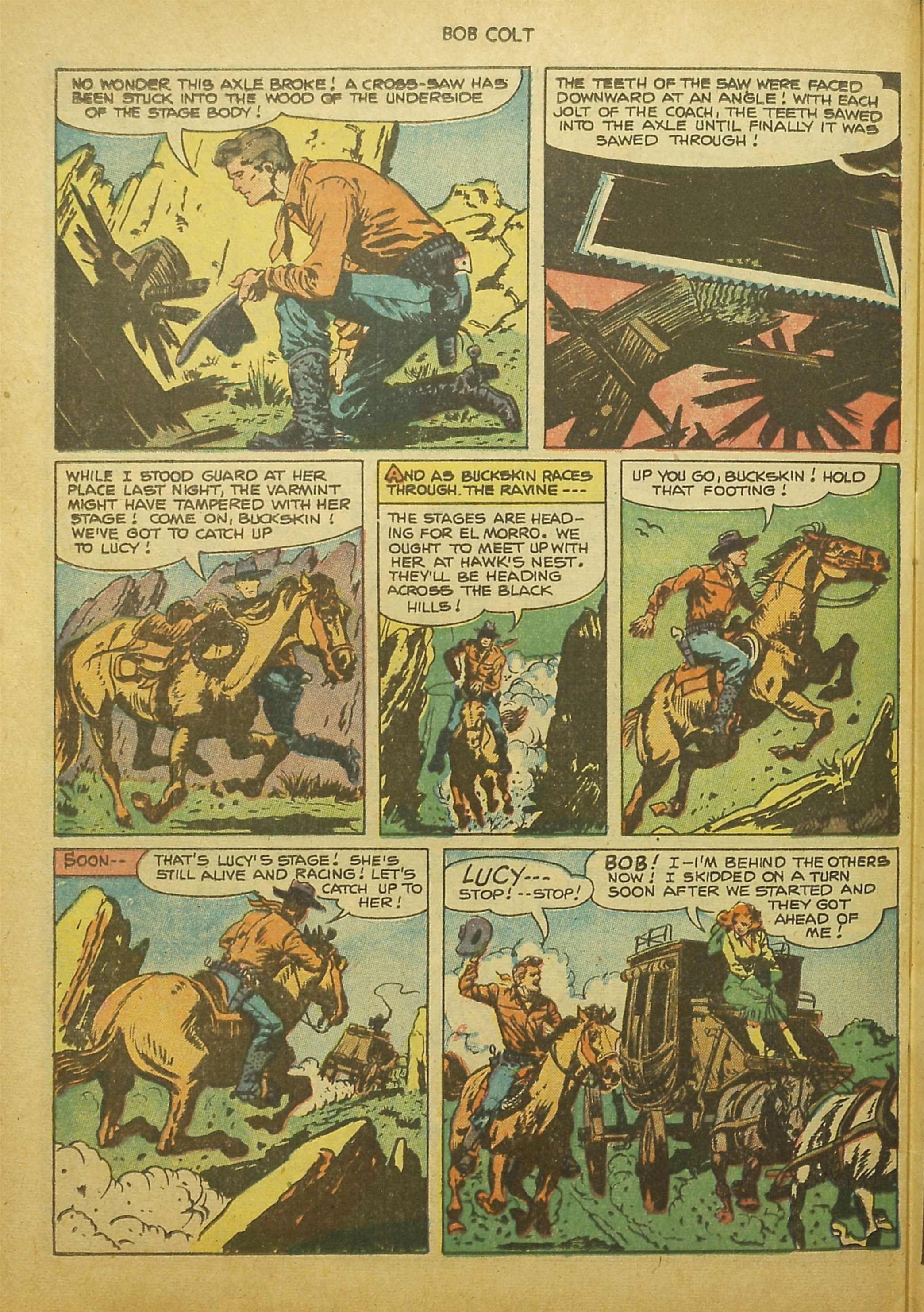 Read online Bob Colt Western comic -  Issue #8 - 32
