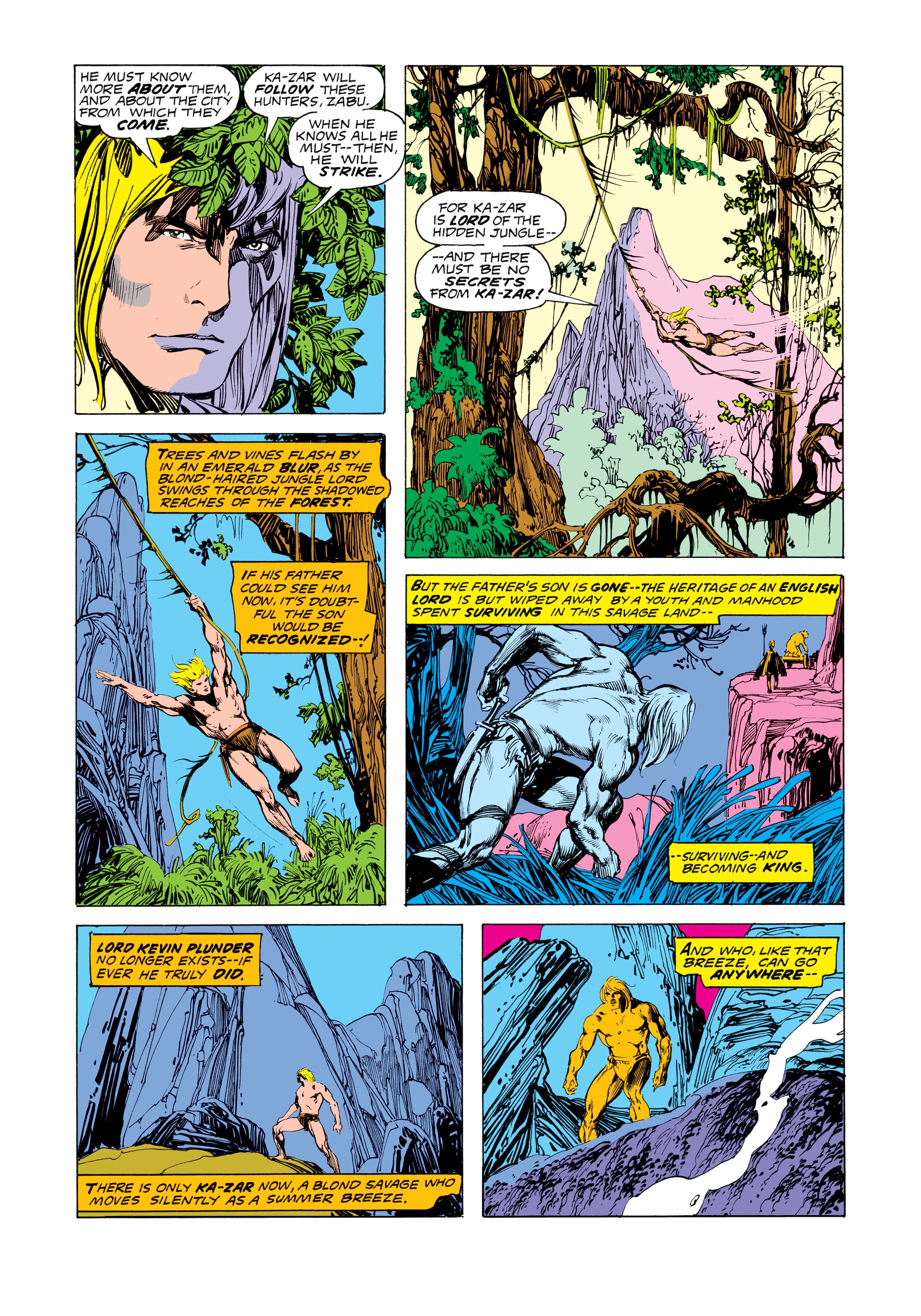 Read online Marvel Masterworks: Ka-Zar comic -  Issue # TPB 3 (Part 1) - 50