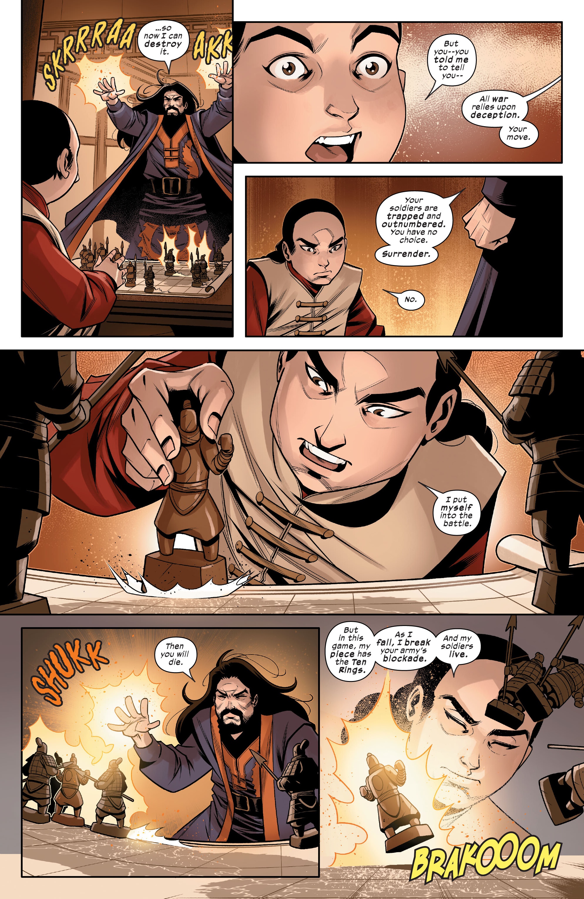 Read online Deadly Hands of Kung Fu: Gang War comic -  Issue #1 - 6