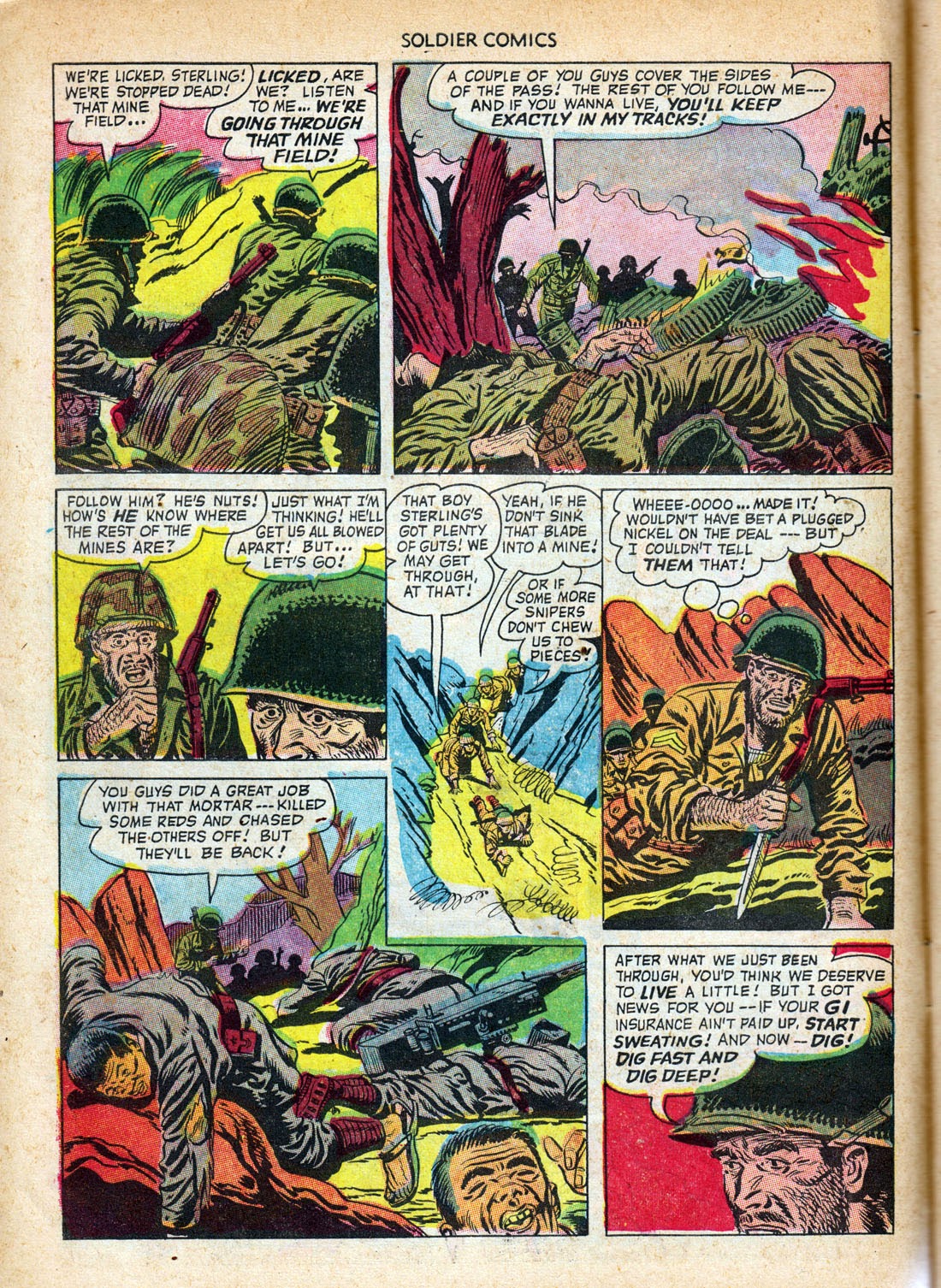 Read online Soldier Comics comic -  Issue #7 - 10