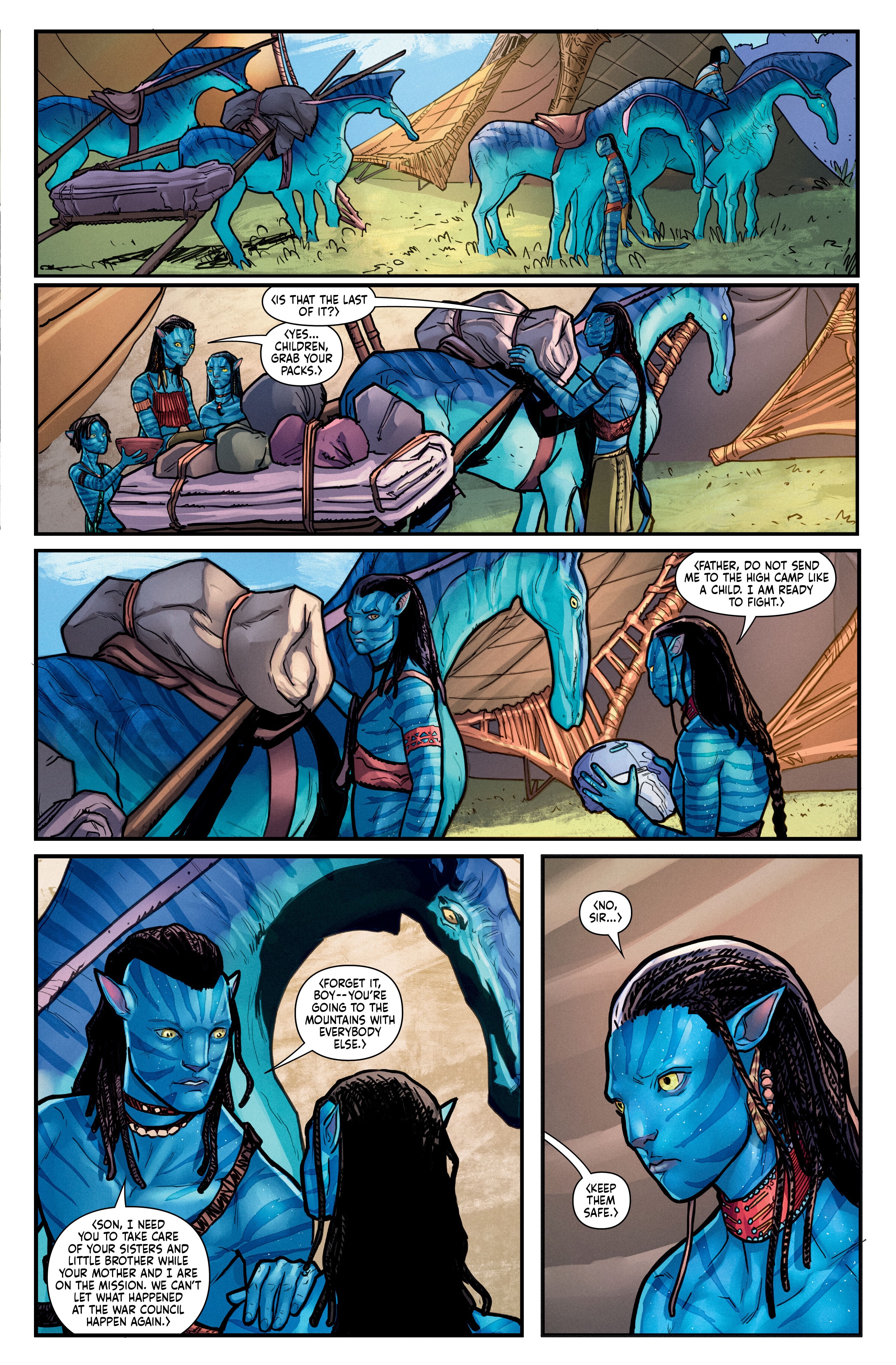 Read online Avatar: The High Ground comic -  Issue # _Library Edition (Part 1) - 92