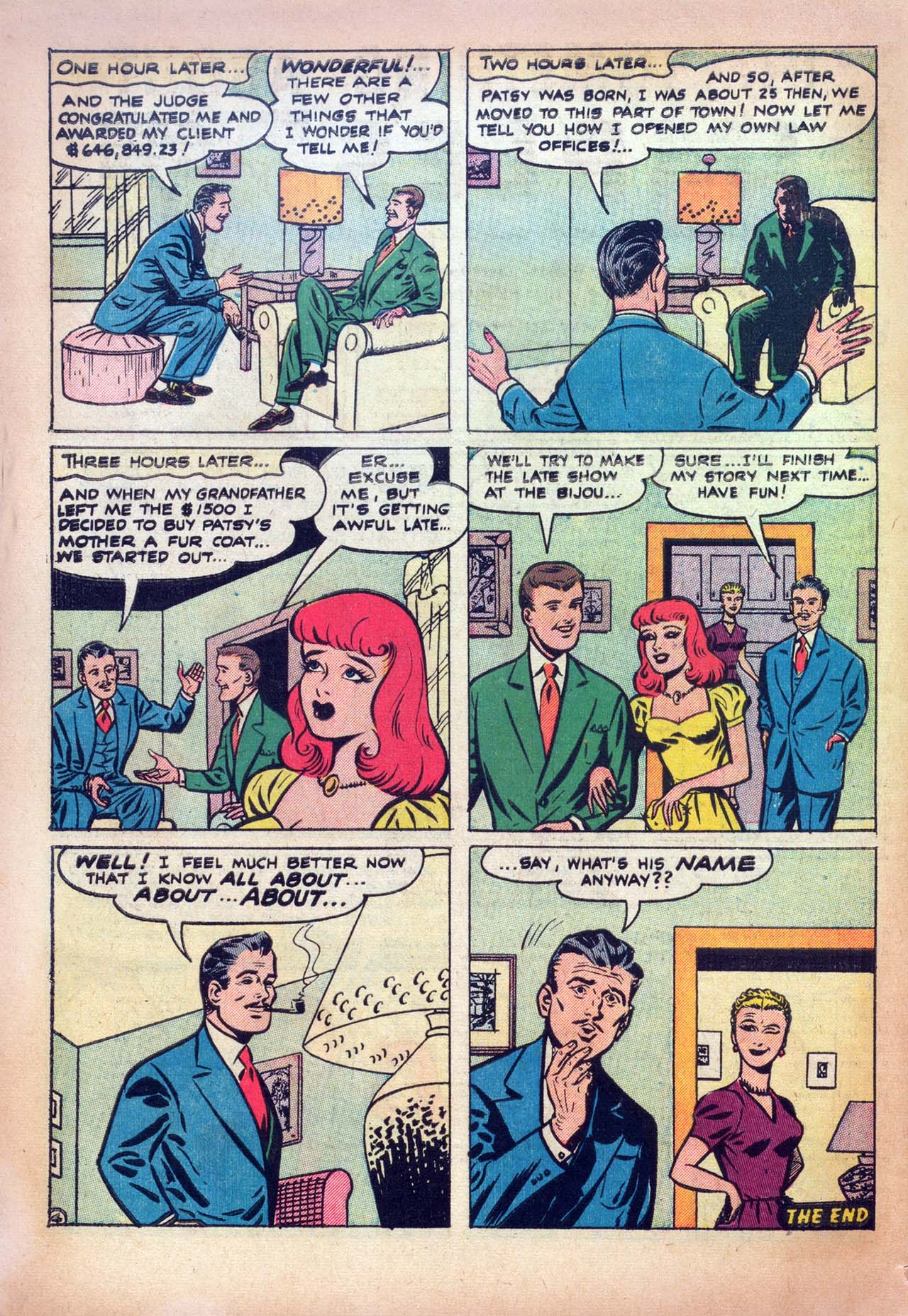 Read online Patsy and Hedy comic -  Issue #7 - 32