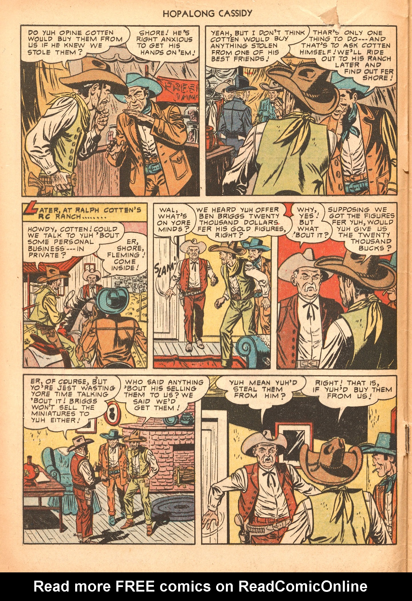 Read online Hopalong Cassidy comic -  Issue #47 - 4