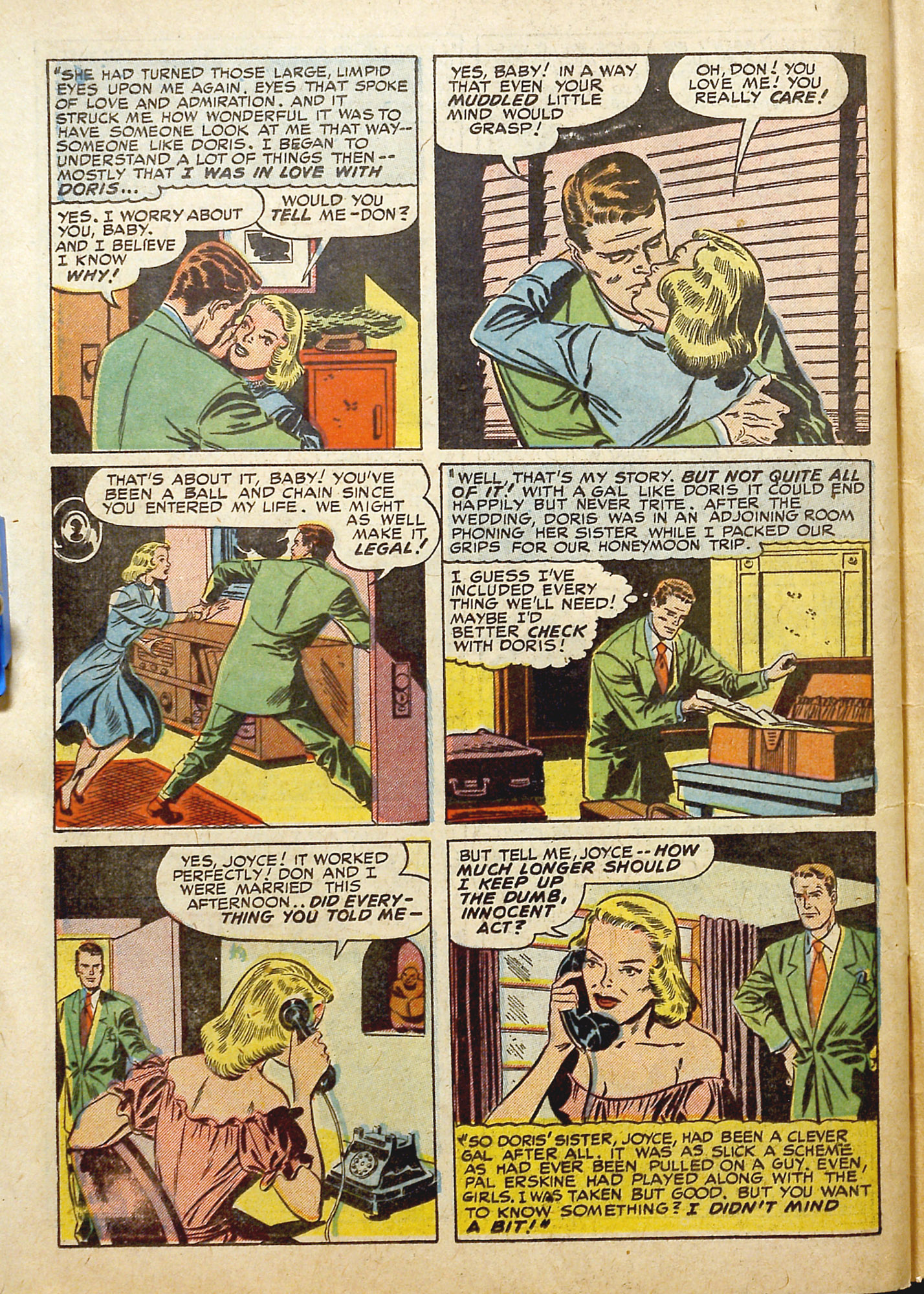 Read online Young Love (1949) comic -  Issue #15 - 44