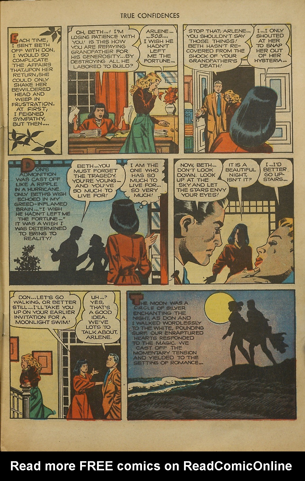 Read online True Confidences comic -  Issue #3 - 9