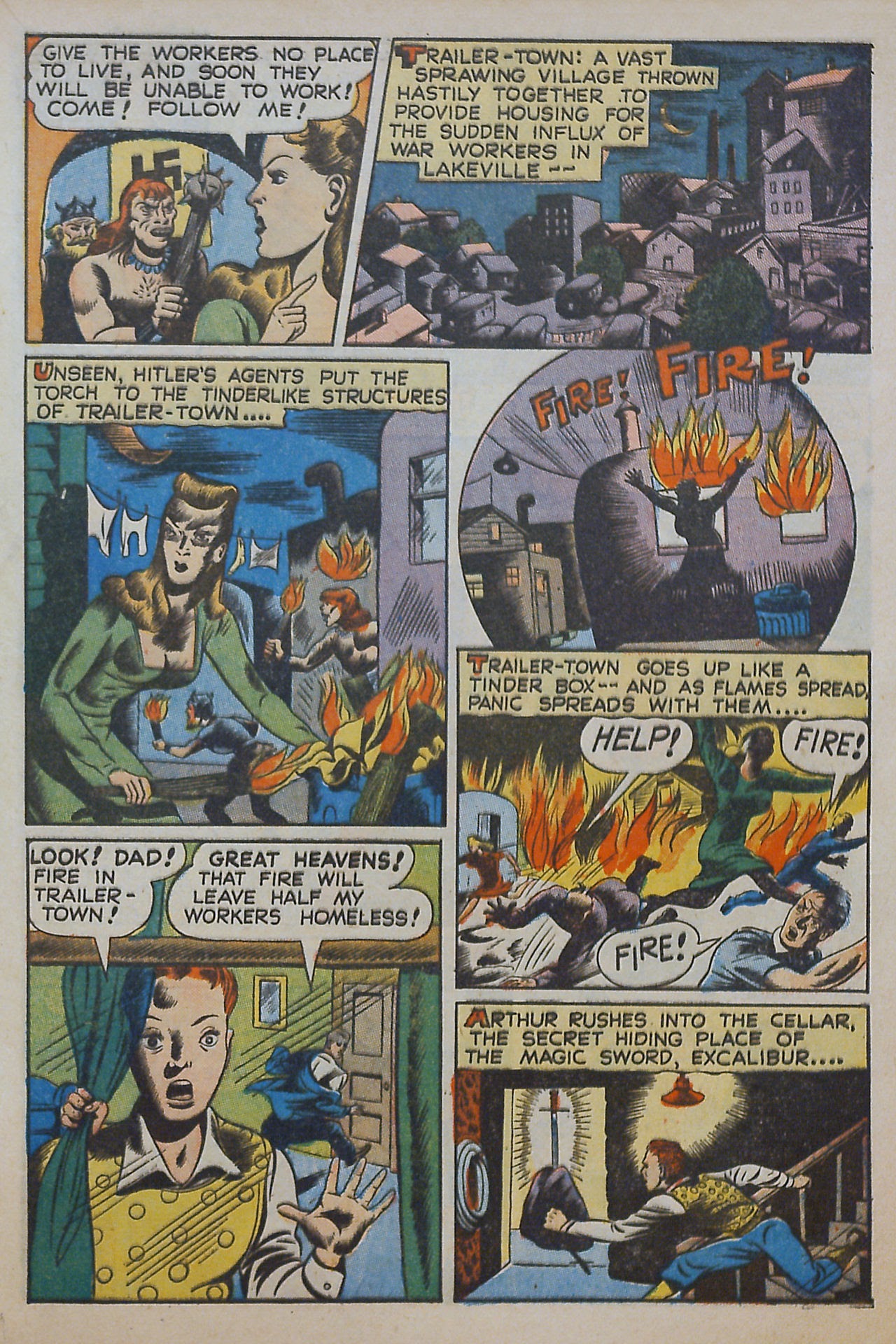 Read online Super-Mystery Comics comic -  Issue #19 - 32