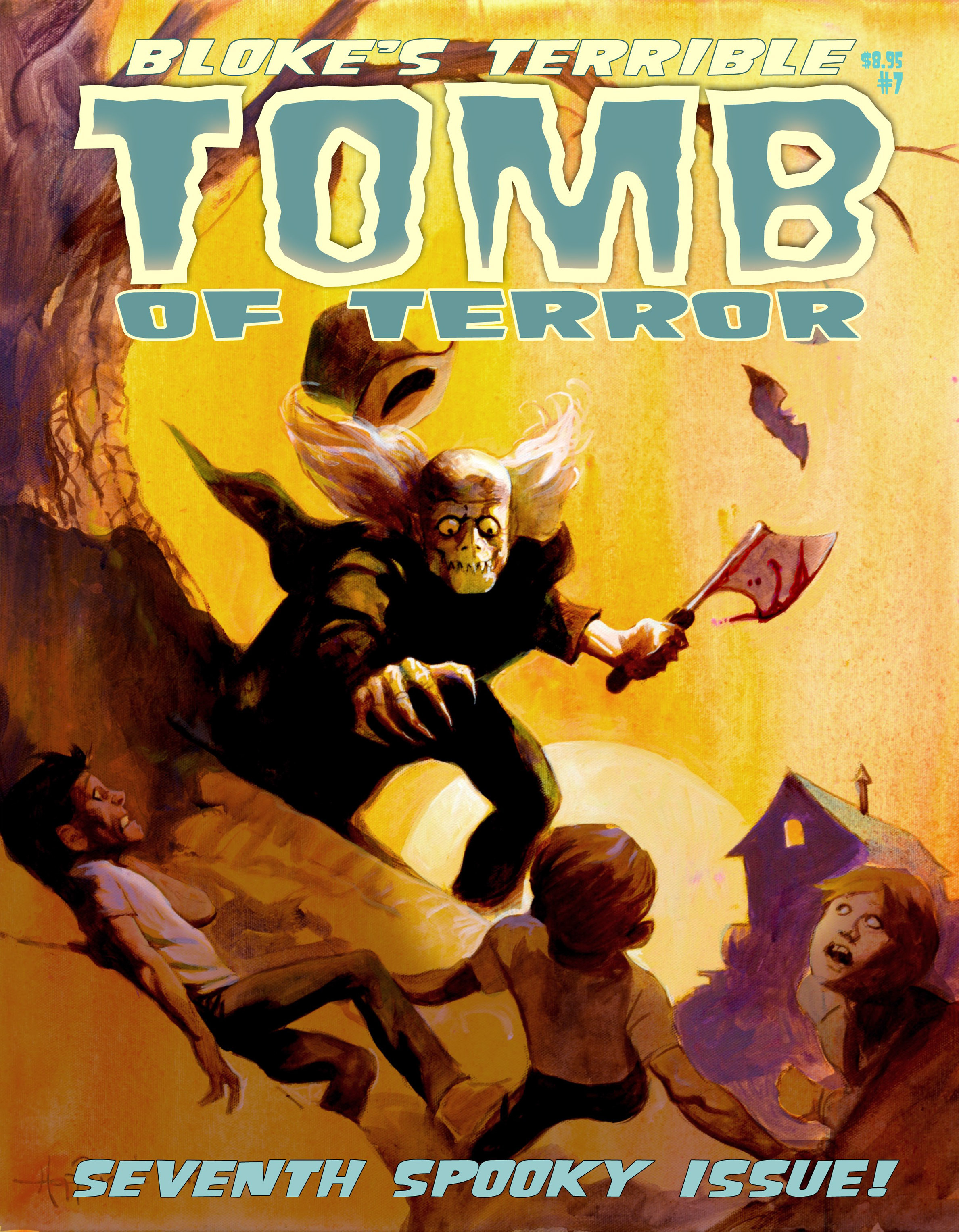 Read online Bloke's Terrible Tomb Of Terror comic -  Issue #7 - 1