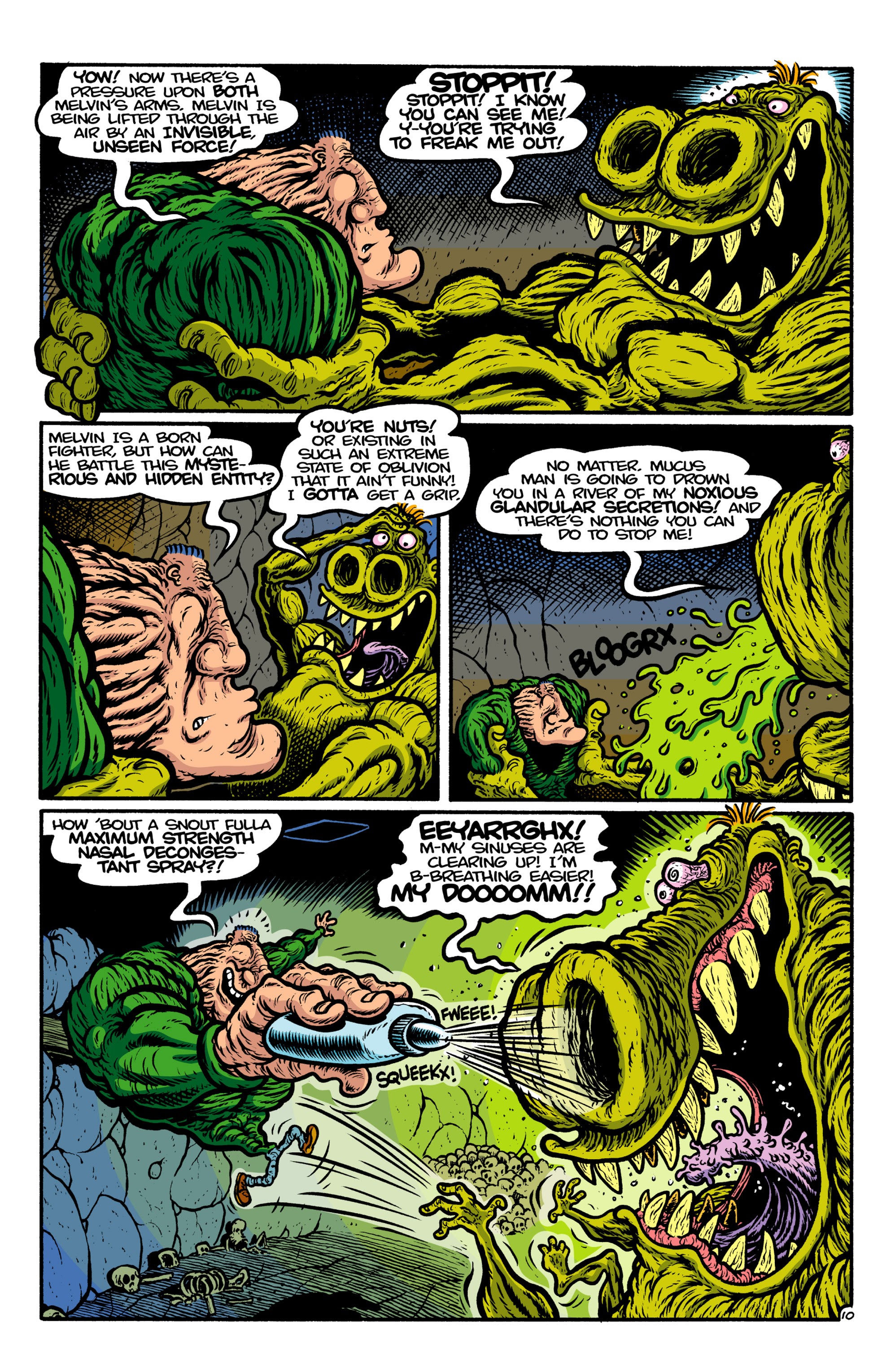 Read online Weird Melvin comic -  Issue #3 - 12