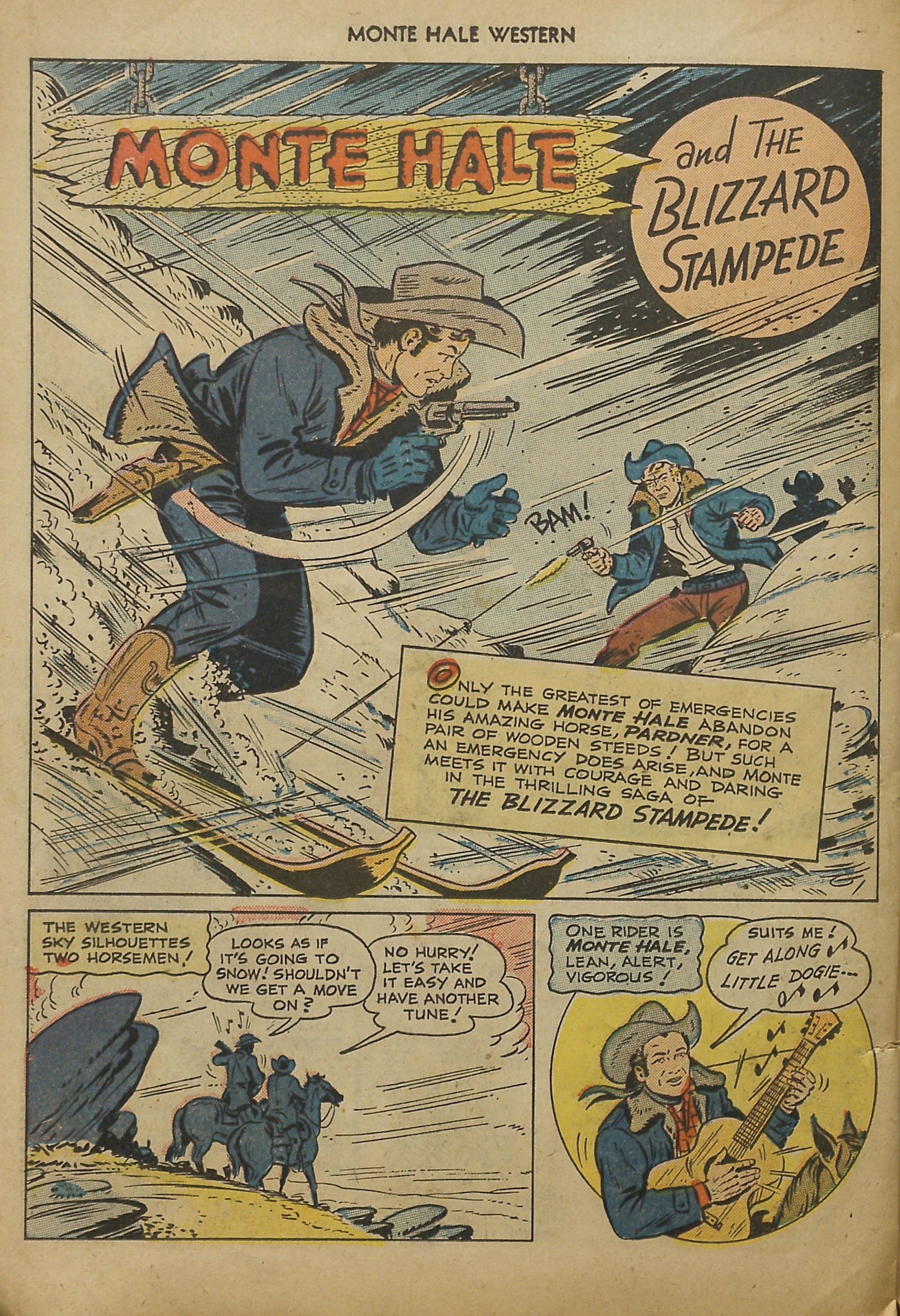 Read online Monte Hale Western comic -  Issue #45 - 27